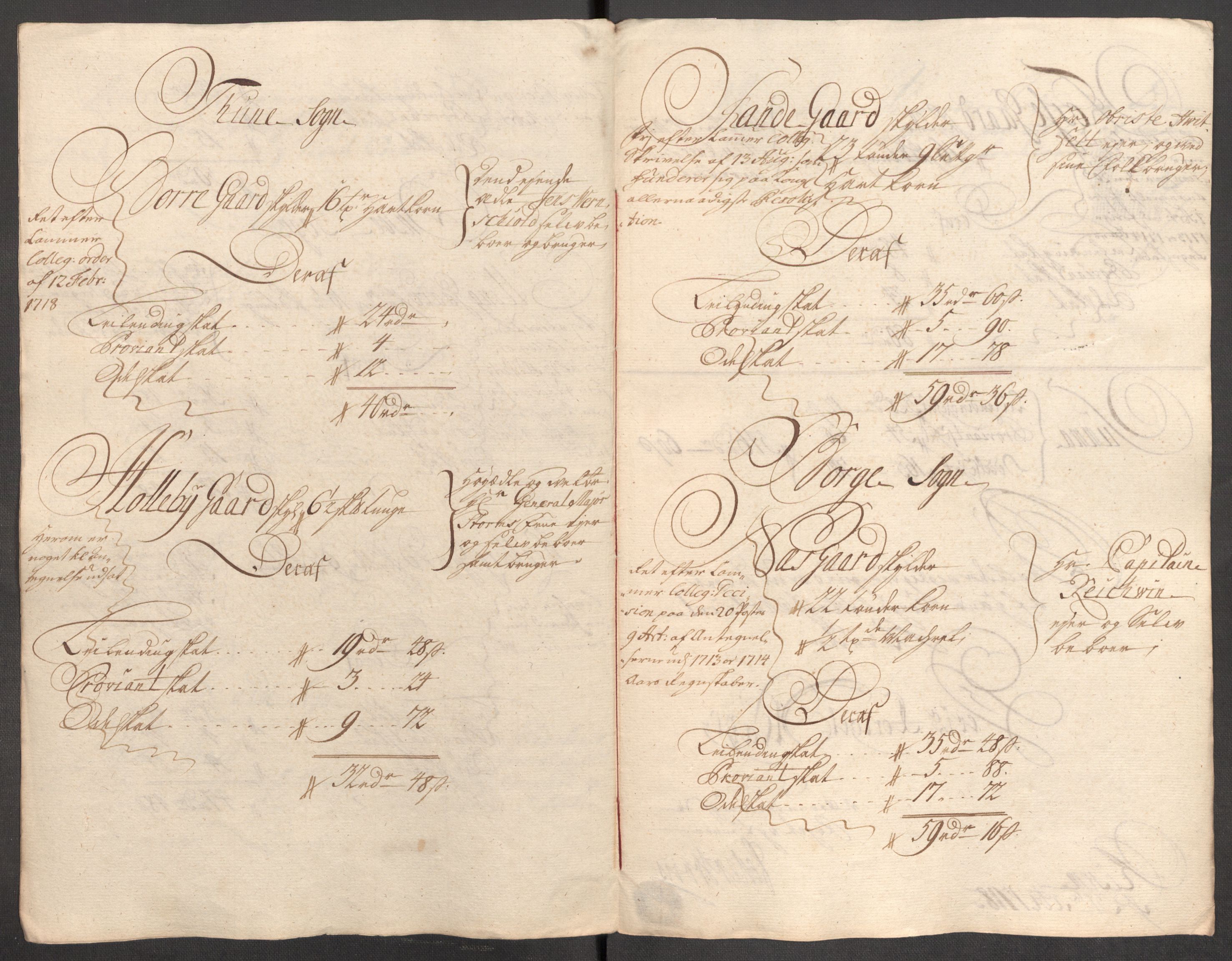 Rentekammeret inntil 1814, Reviderte regnskaper, Fogderegnskap, AV/RA-EA-4092/R04/L0143: Fogderegnskap Moss, Onsøy, Tune, Veme og Åbygge, 1718, p. 168