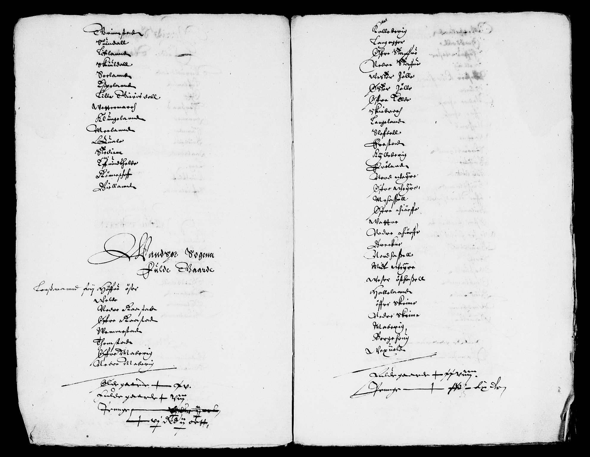 Rentekammeret inntil 1814, Reviderte regnskaper, Lensregnskaper, AV/RA-EA-5023/R/Rb/Rbr/L0011: Lista len, 1636-1639