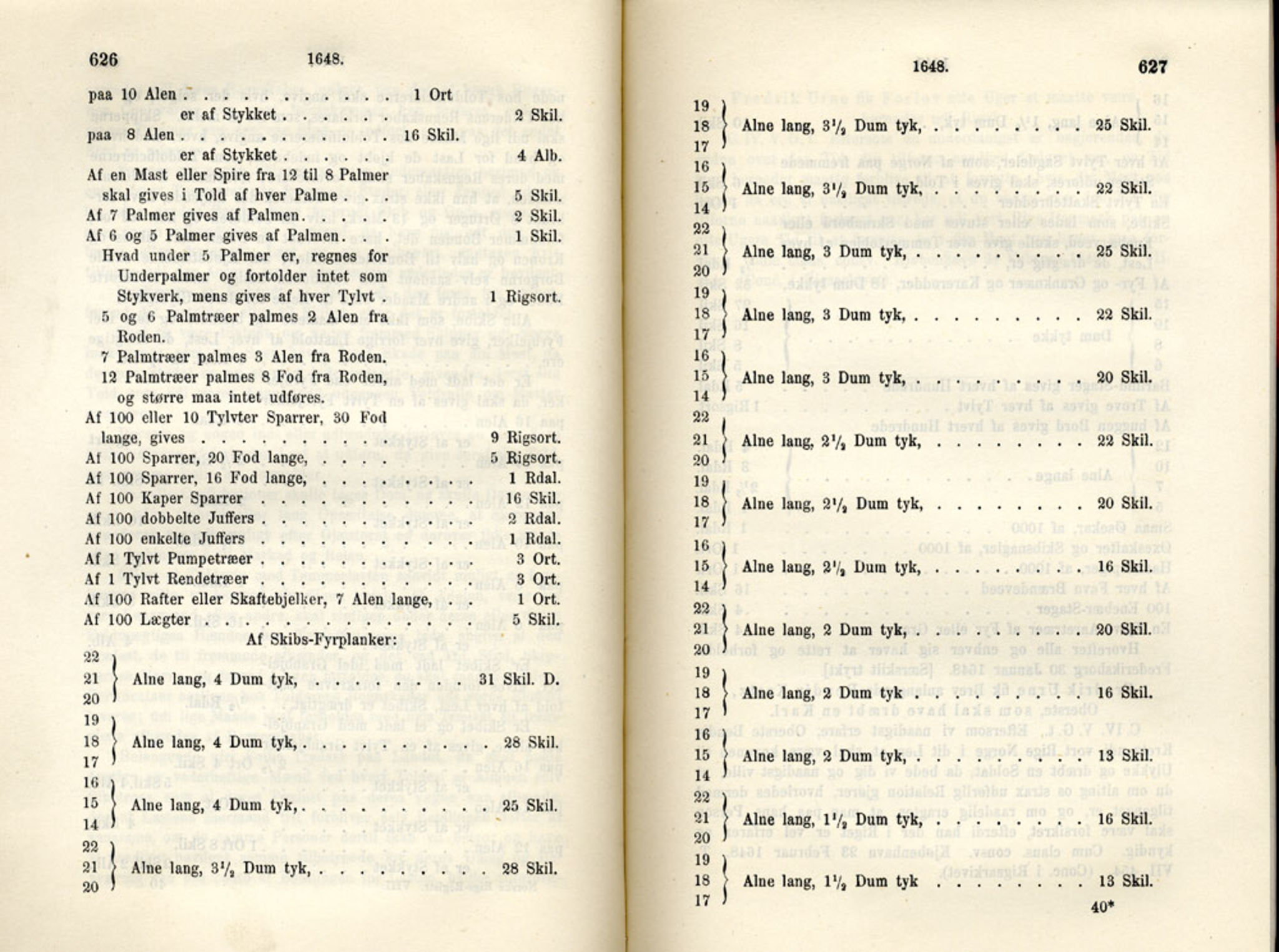 Publikasjoner utgitt av Det Norske Historiske Kildeskriftfond, PUBL/-/-/-: Norske Rigs-Registranter, bind 8, 1641-1648, p. 626-627