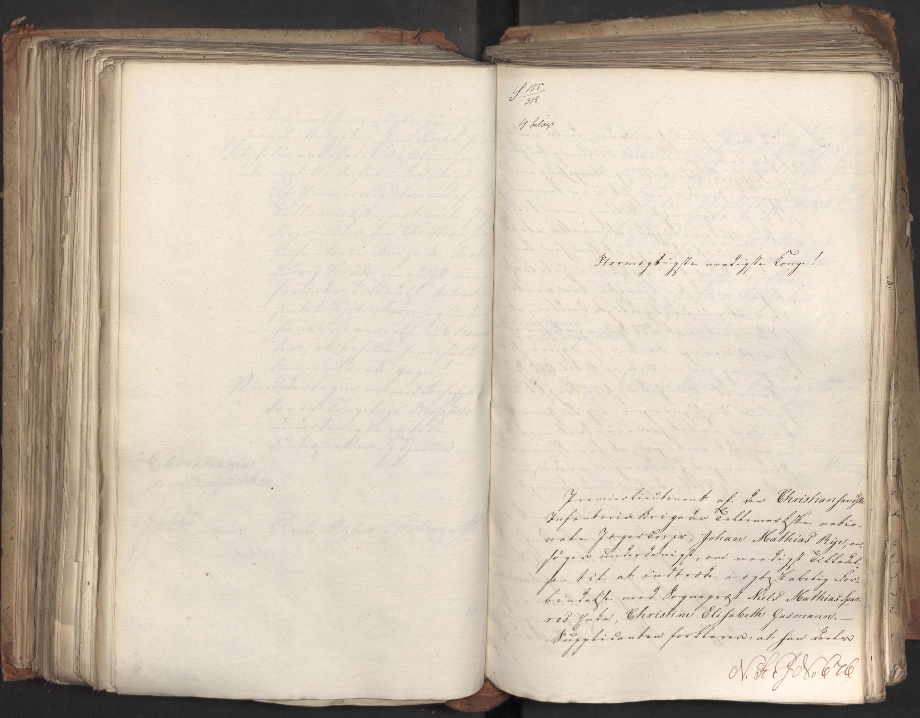 Statsrådsavdelingen i Stockholm, AV/RA-S-1003/D/Da/L0035: Regjeringsinnstillinger nr. 541-840, 1823, p. 346