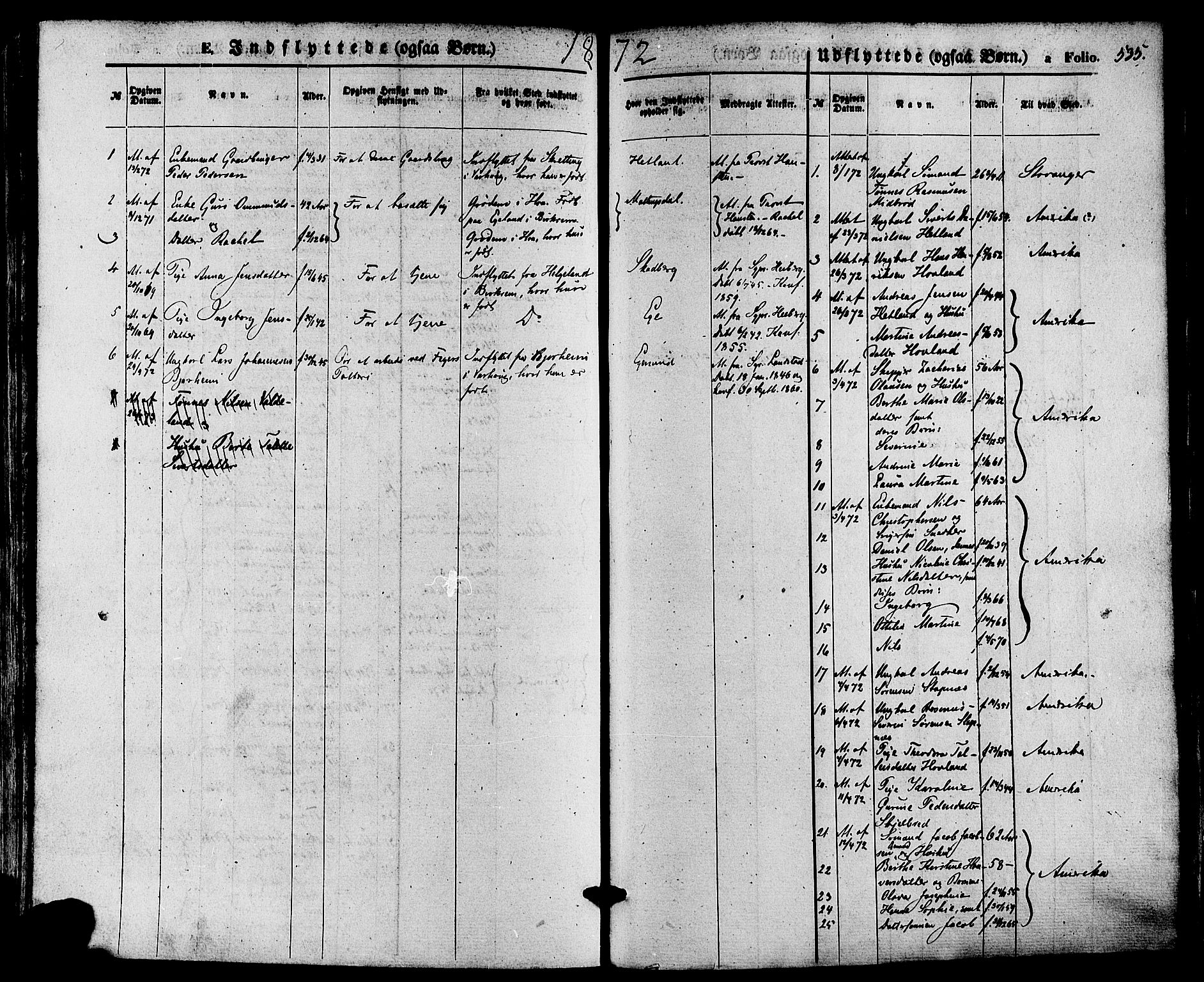 Eigersund sokneprestkontor, SAST/A-101807/S08/L0014: Parish register (official) no. A 13, 1866-1878, p. 535