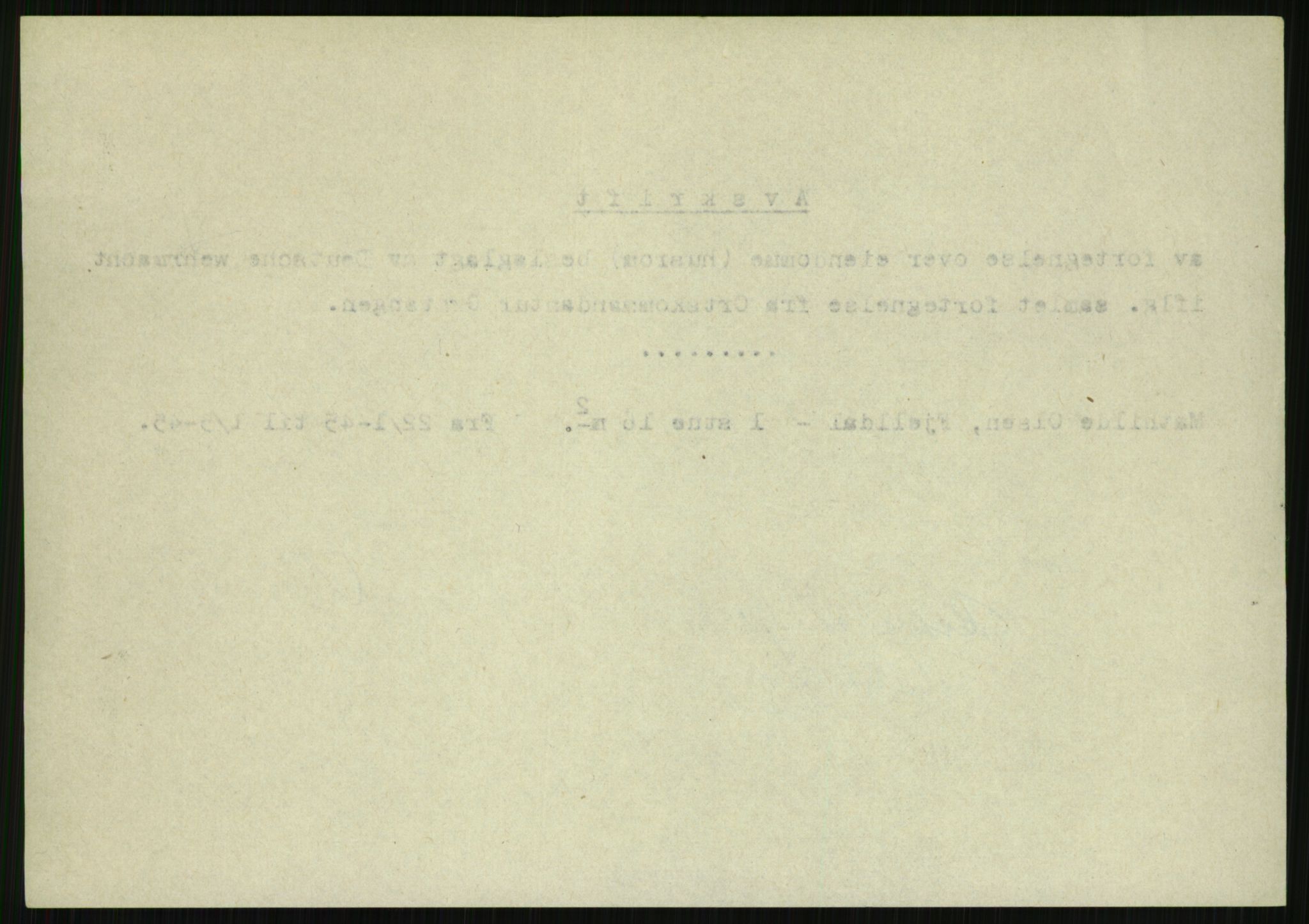 Forsvarsdepartementet, 10. kontor / Oppgjørskontoret, AV/RA-RAFA-1225/D/Dd/L0480: Troms, 1942-1953, p. 45