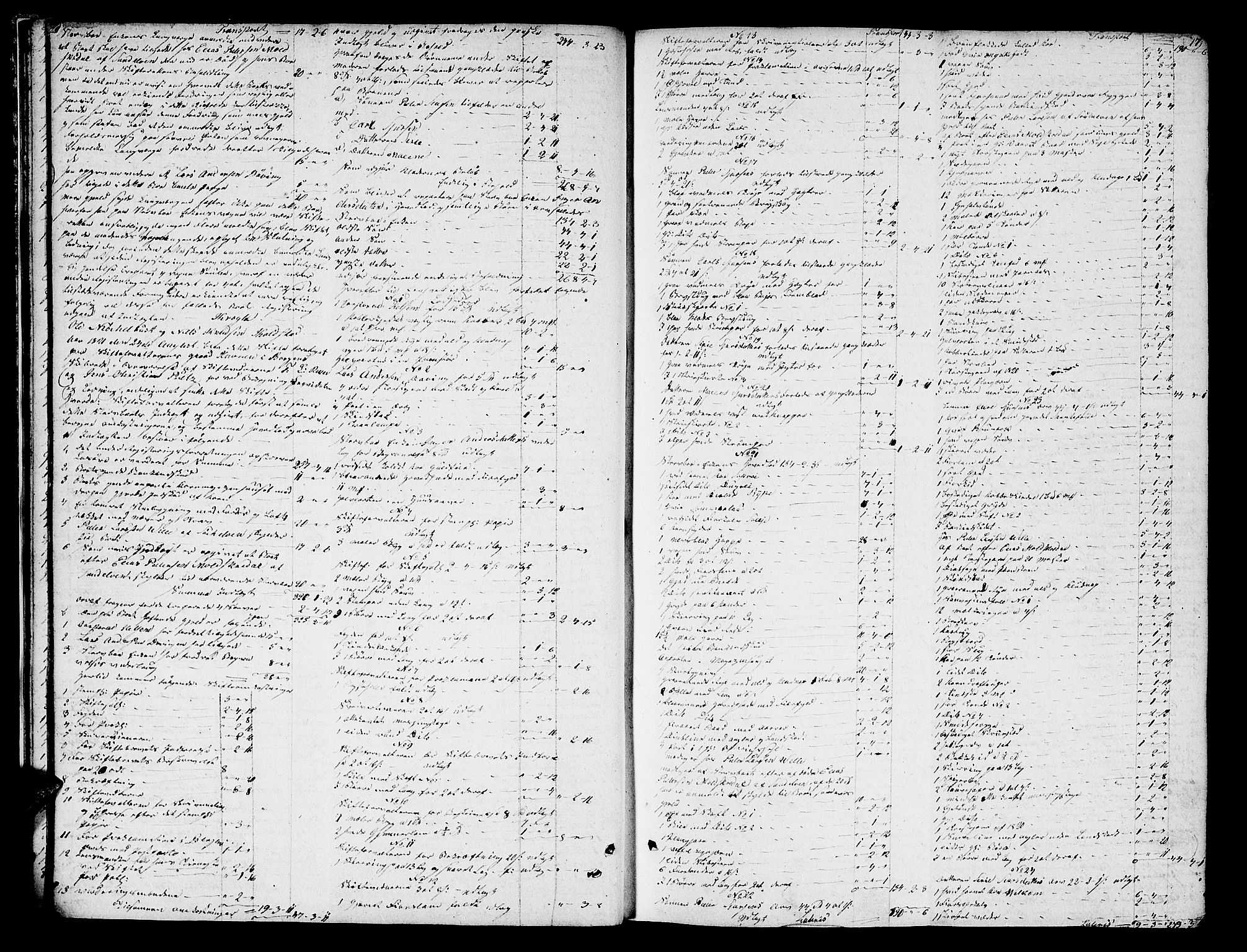 Nordre Sunnmøre sorenskriveri, AV/SAT-A-0006/1/3/3A/L0013: Skifteprotokoll 7, 1821-1824, p. 16b-17a