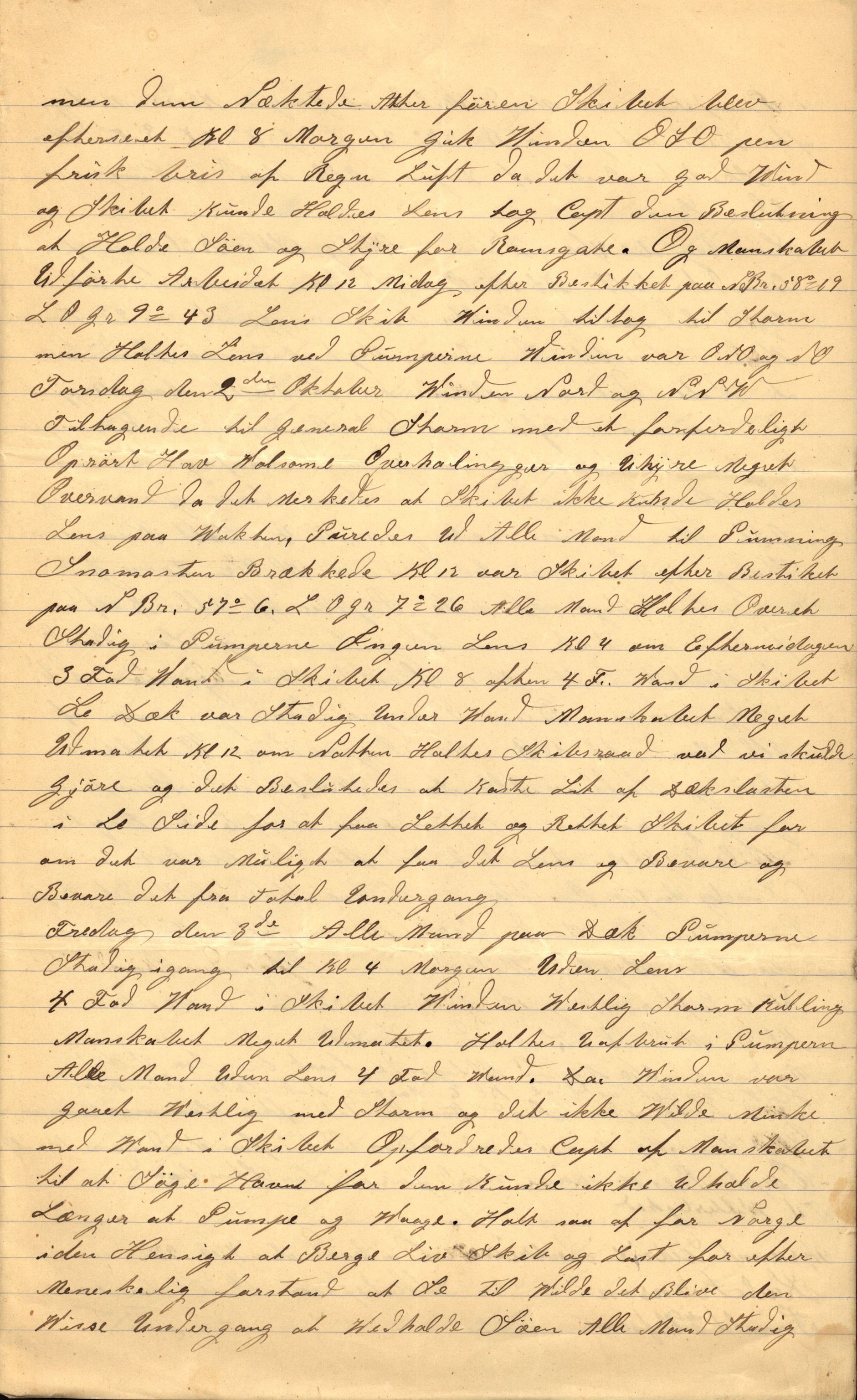 Pa 63 - Østlandske skibsassuranceforening, VEMU/A-1079/G/Ga/L0025/0007: Havaridokumenter / Terpsichore, Terra, Nova, 1890, p. 33