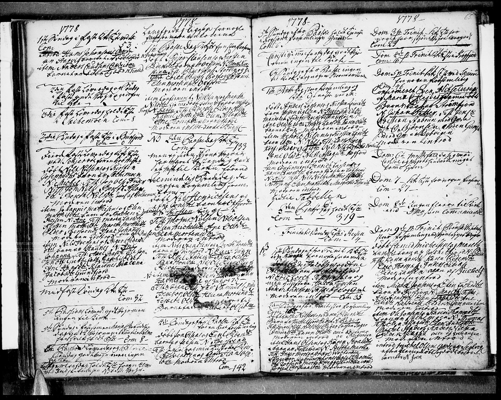 Skjervøy sokneprestkontor, SATØ/S-1300/H/Ha/Haa/L0001kirke: Parish register (official) no. 1, 1748-1780, p. 65