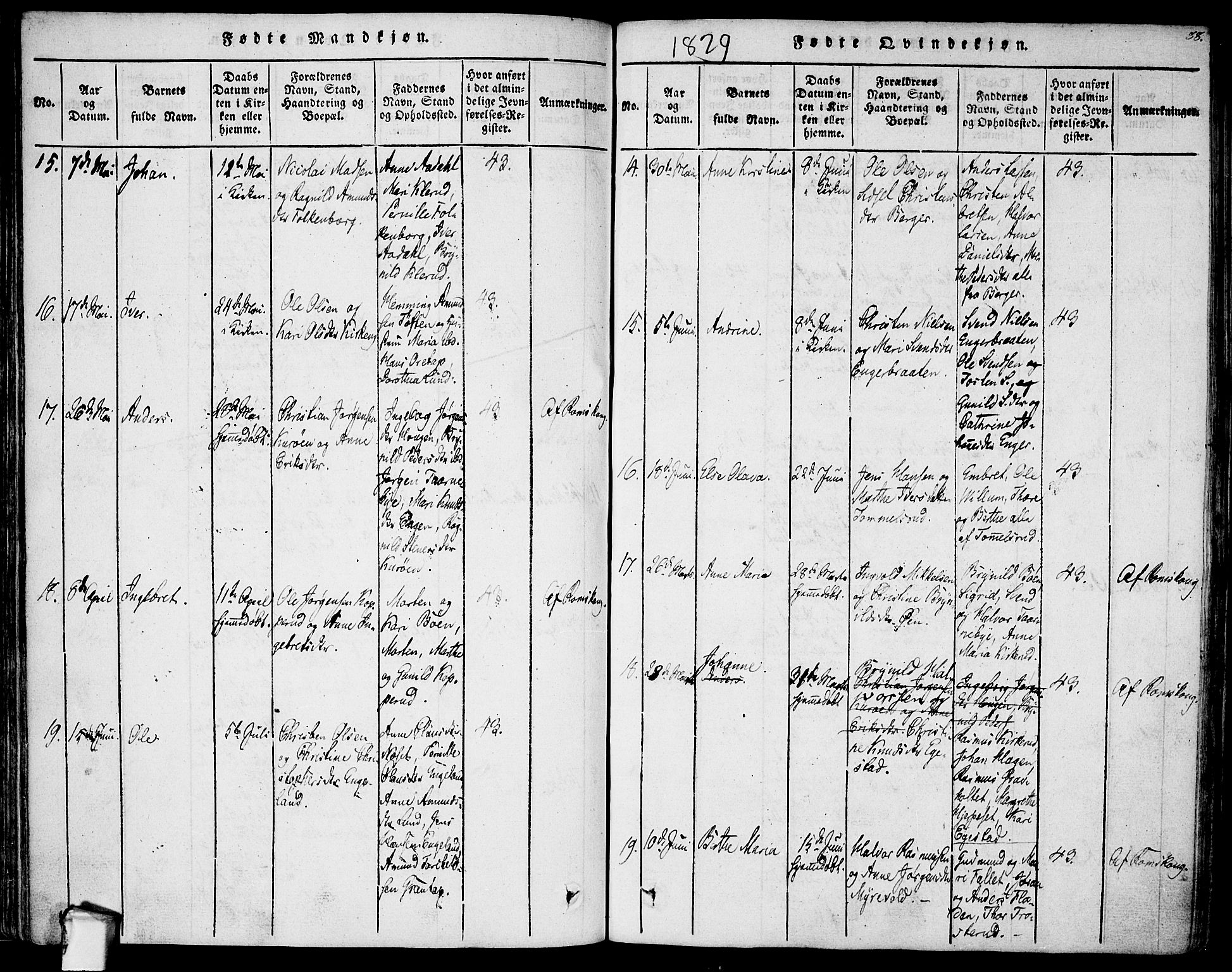 Rødenes prestekontor Kirkebøker, AV/SAO-A-2005/F/Fa/L0004: Parish register (official) no. I 4, 1814-1838, p. 88