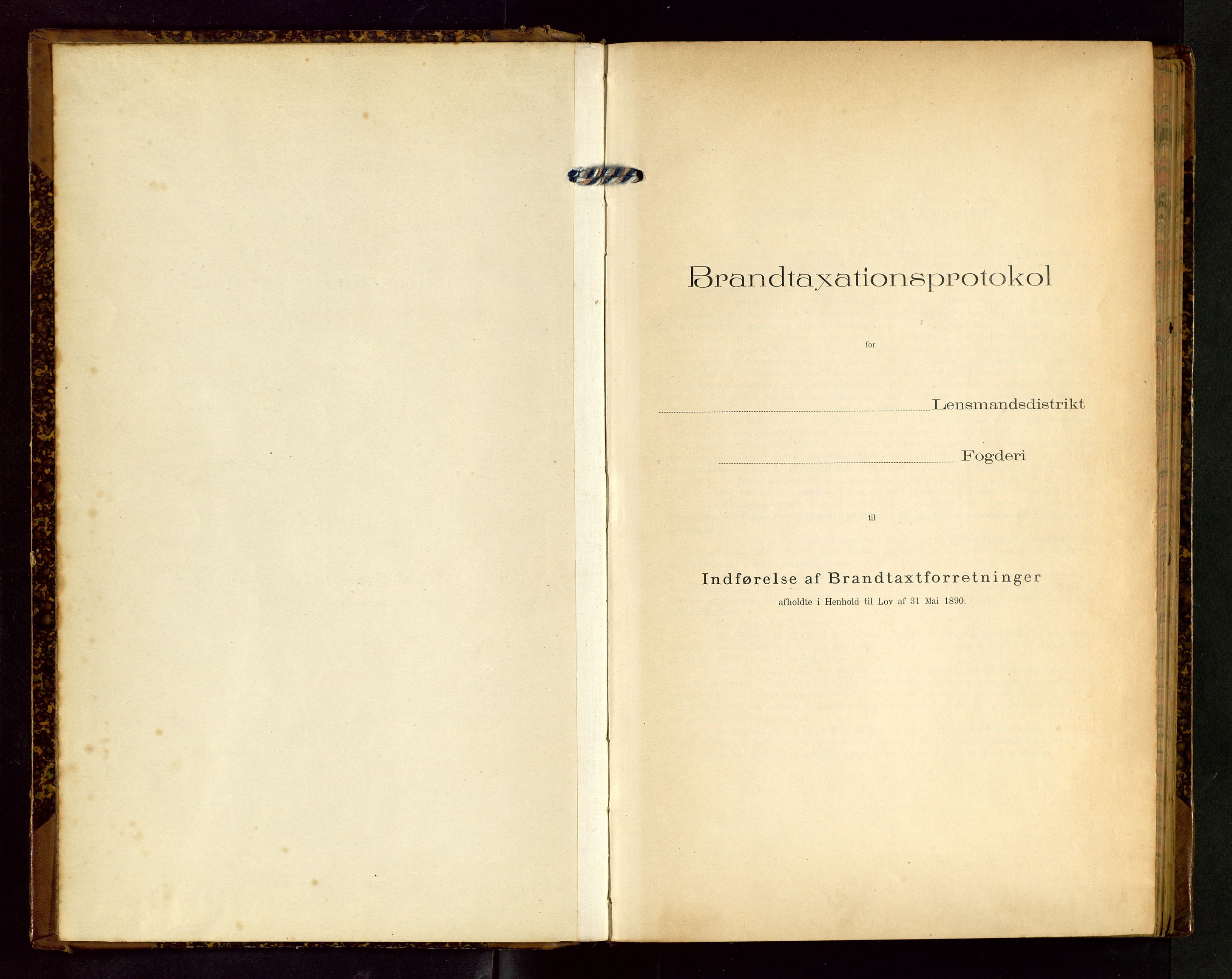 Håland lensmannskontor, SAST/A-100100/Gob/L0002: Branntakstprotokoll - skjematakst. Register i boken., 1902-1906