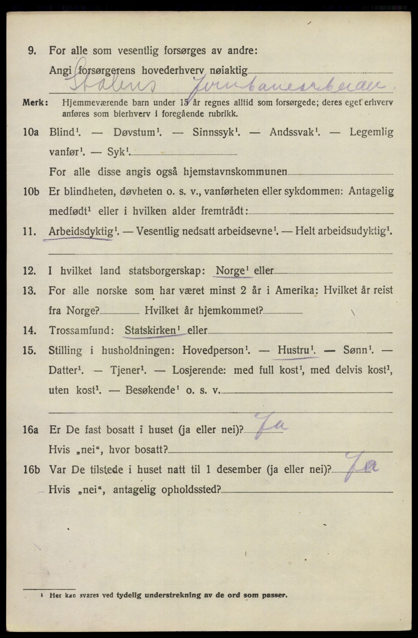 SAO, 1920 census for Asker, 1920, p. 13947