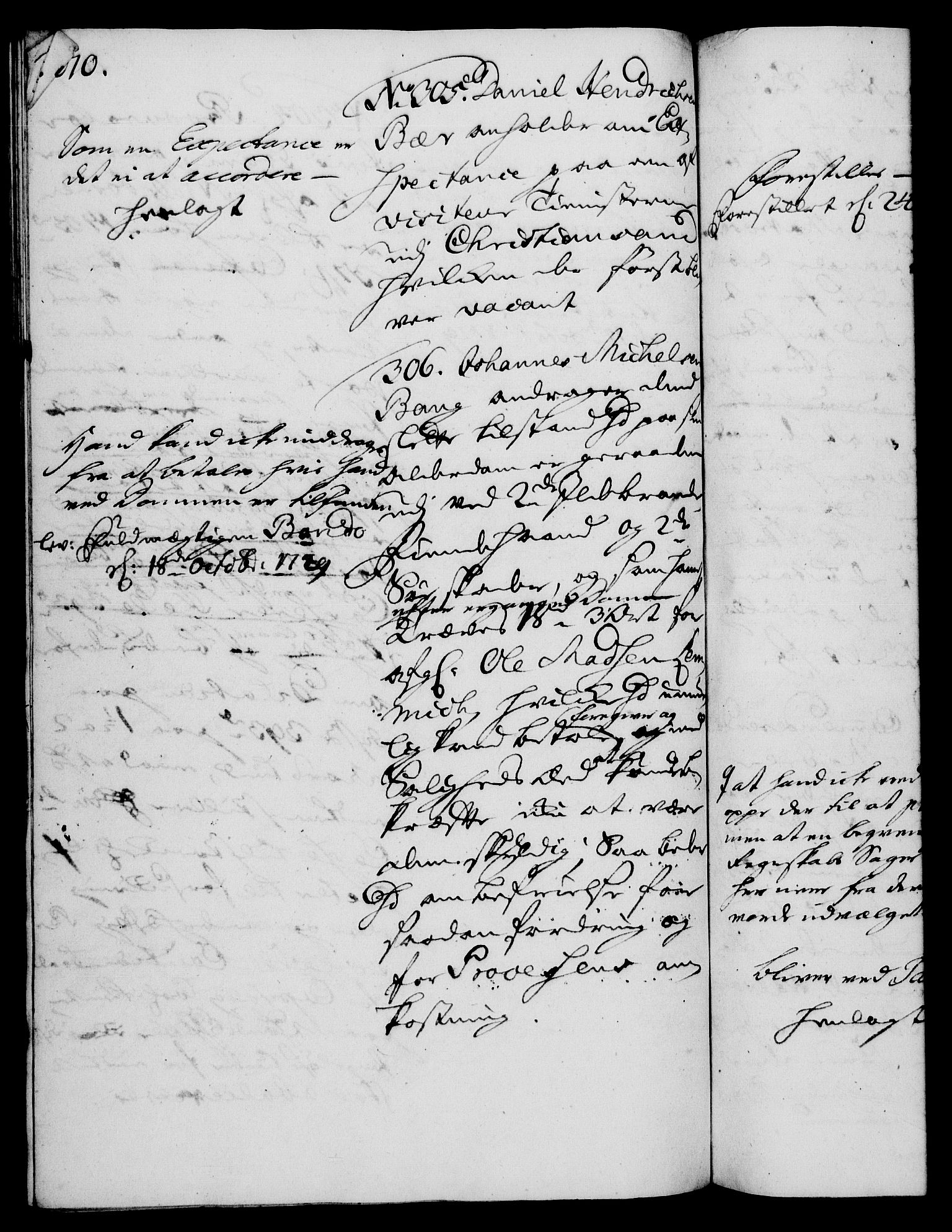 Rentekammeret, Kammerkanselliet, RA/EA-3111/G/Gh/Gha/L0011: Norsk ekstraktmemorialprotokoll (merket RK 53.56), 1729, p. 270
