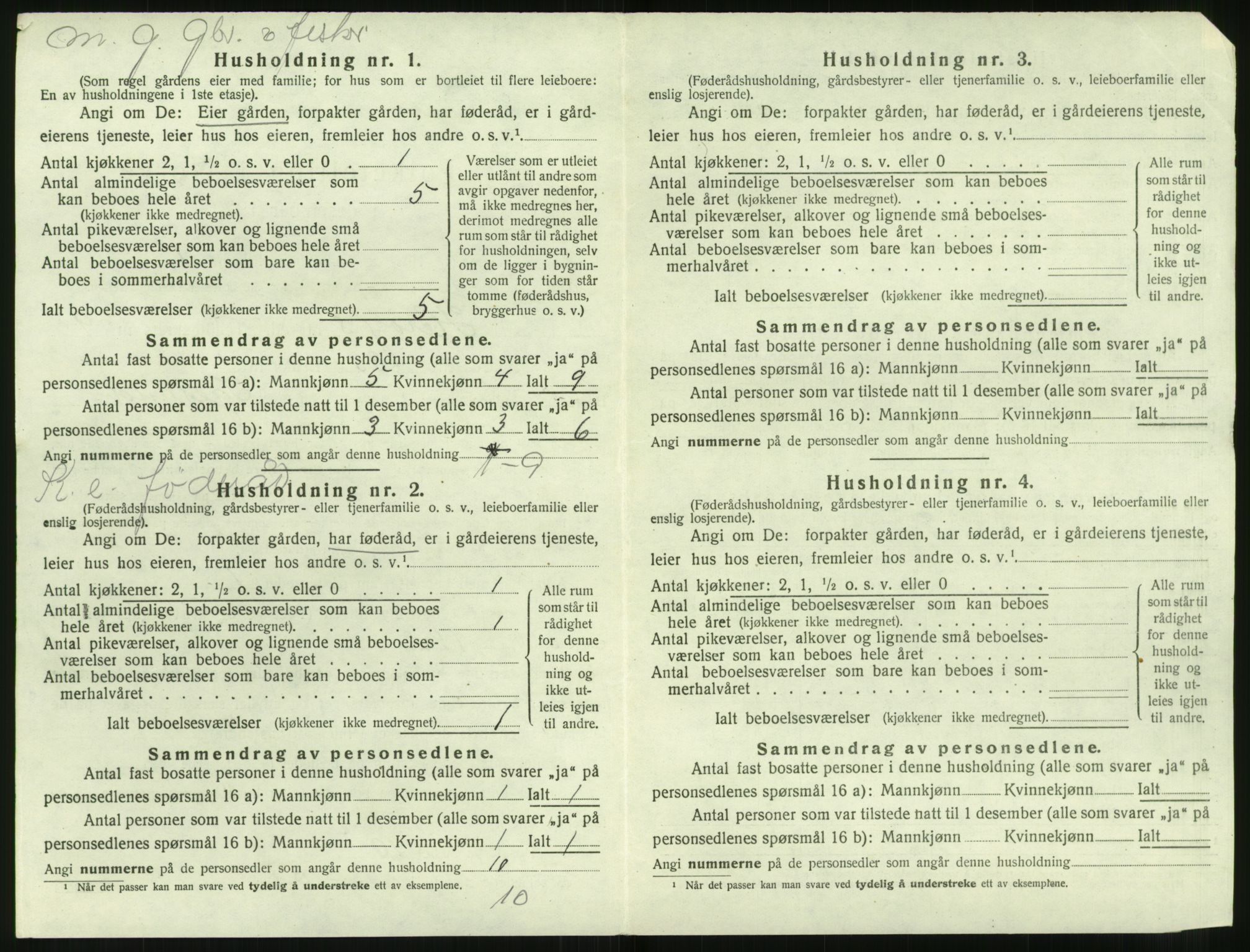 SAT, 1920 census for Herøy (MR), 1920, p. 698