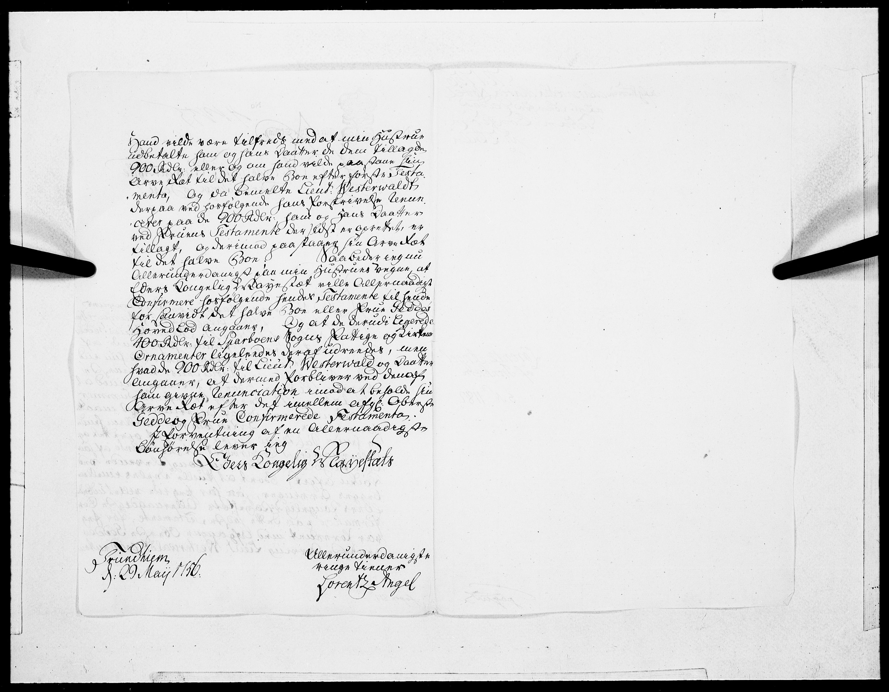 Danske Kanselli 1572-1799, AV/RA-EA-3023/F/Fc/Fcc/Fcca/L0172: Norske innlegg 1572-1799, 1756, p. 25