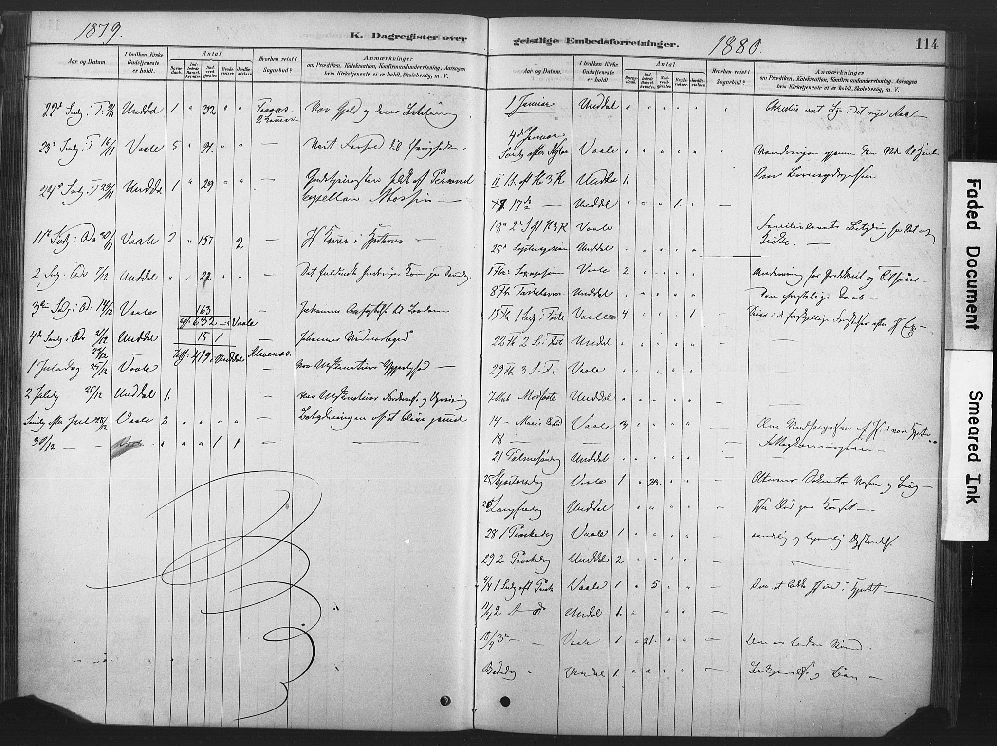 Våle kirkebøker, SAKO/A-334/F/Fb/L0002: Parish register (official) no. II 2, 1878-1907, p. 114