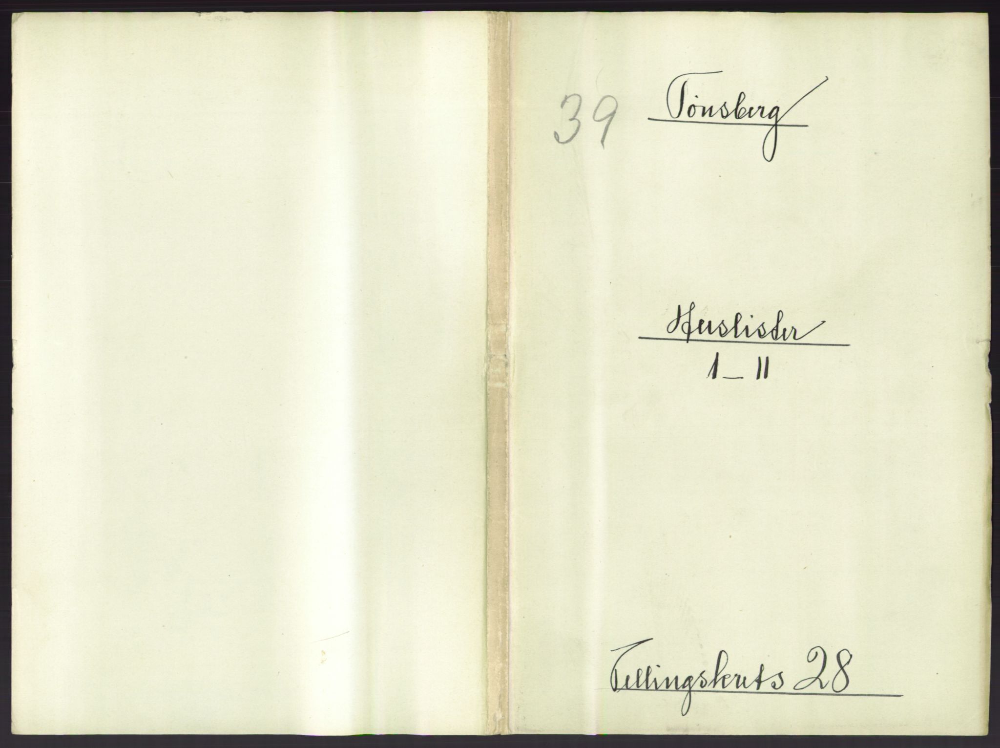 RA, 1891 census for 0705 Tønsberg, 1891, p. 862