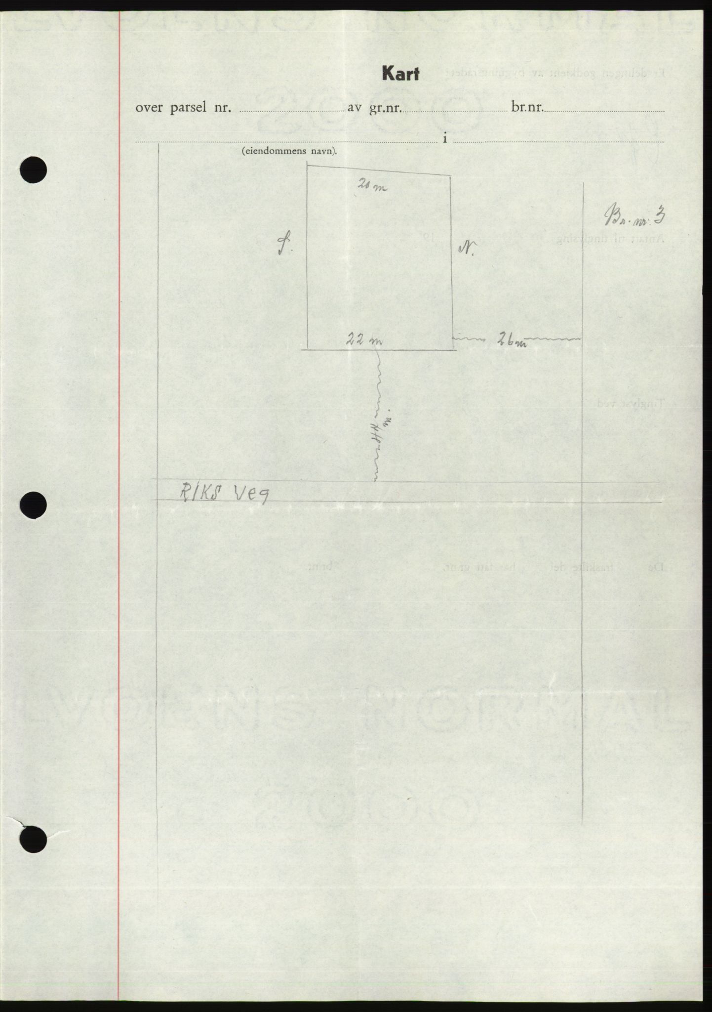 Søre Sunnmøre sorenskriveri, AV/SAT-A-4122/1/2/2C/L0078: Mortgage book no. 4A, 1946-1946, Diary no: : 419/1946