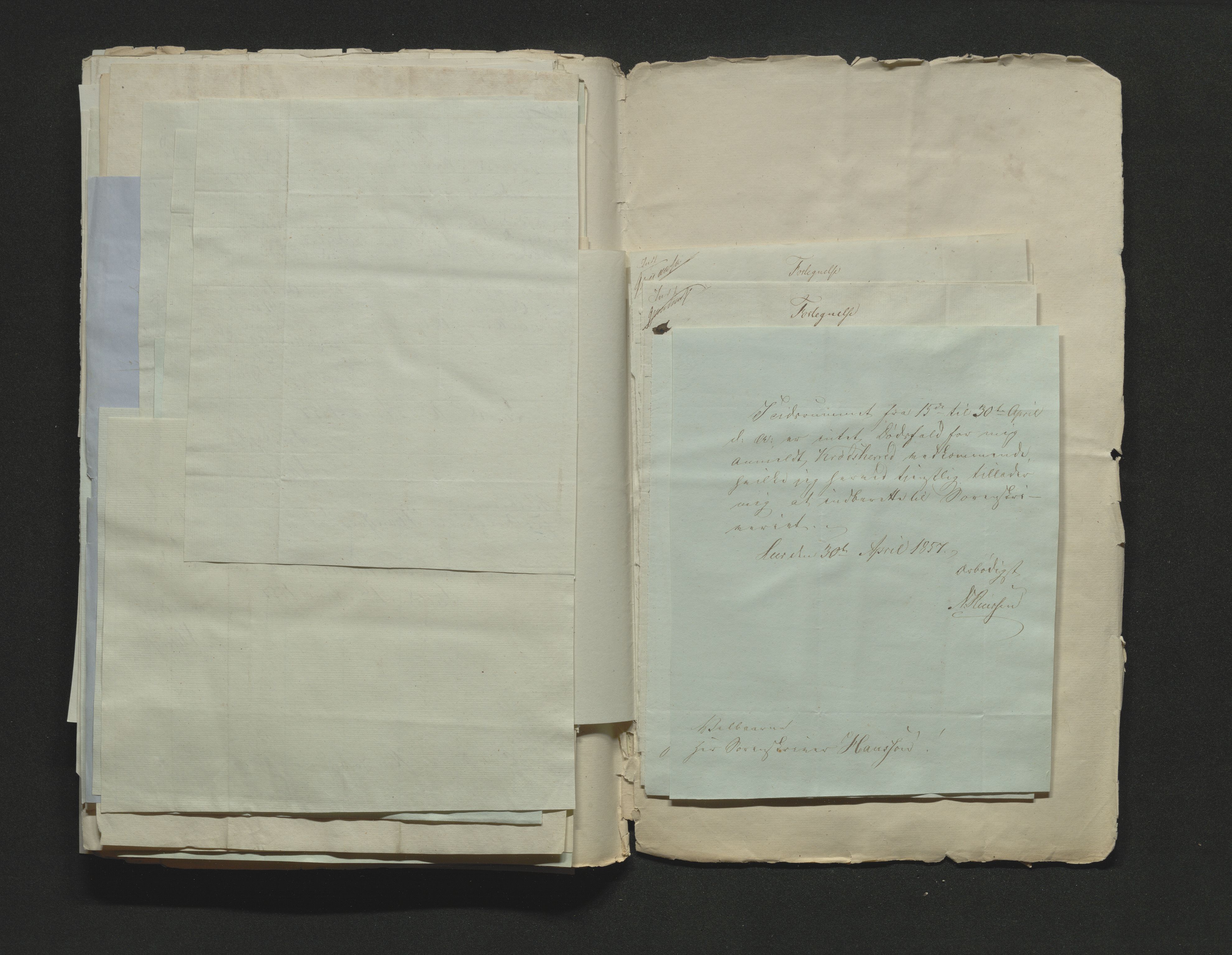 Eiker, Modum og Sigdal sorenskriveri, AV/SAKO-A-123/H/Ha/Hab/L0009: Dødsfallsmeldinger, 1854-1857, p. 530