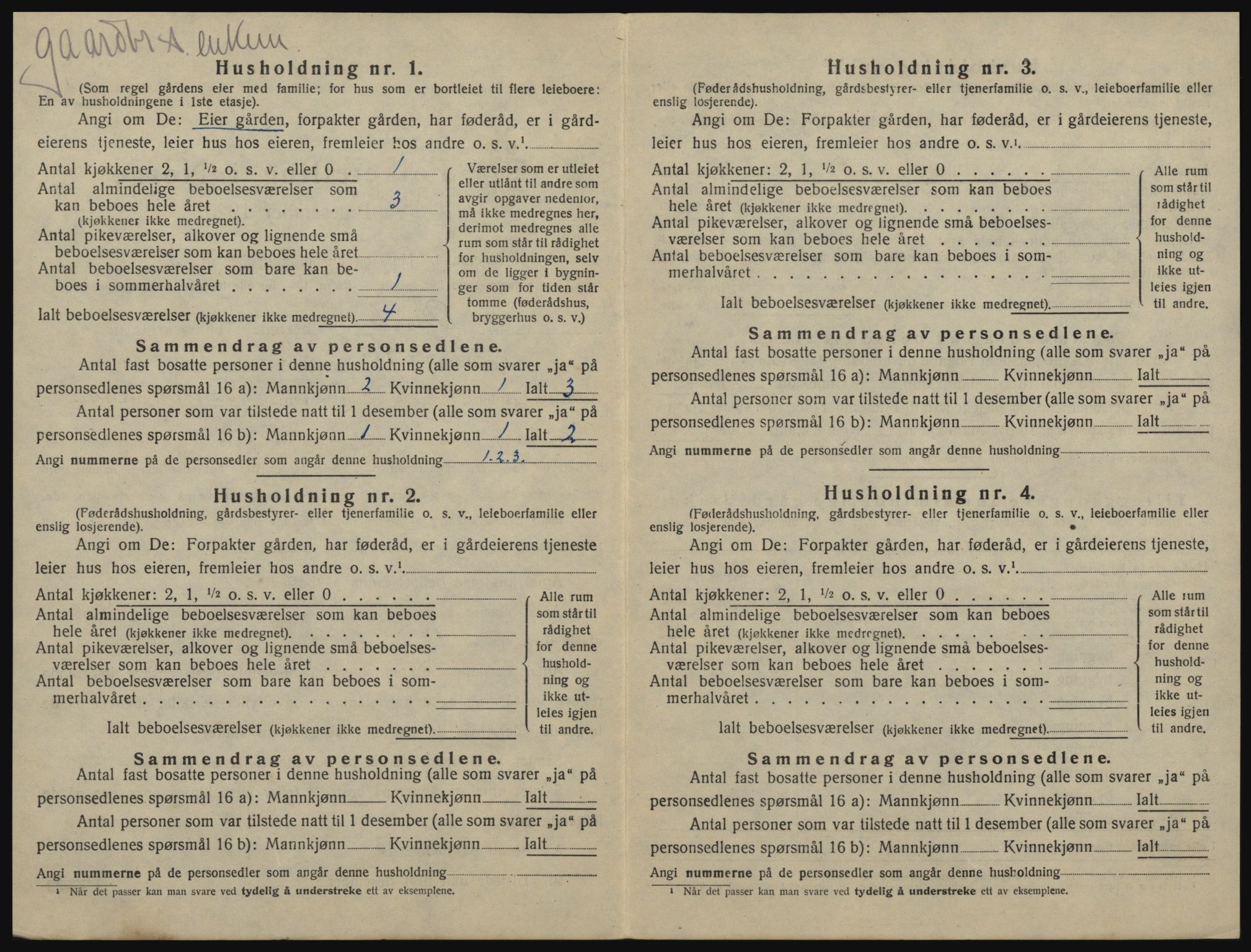 SAO, 1920 census for Onsøy, 1920, p. 1991