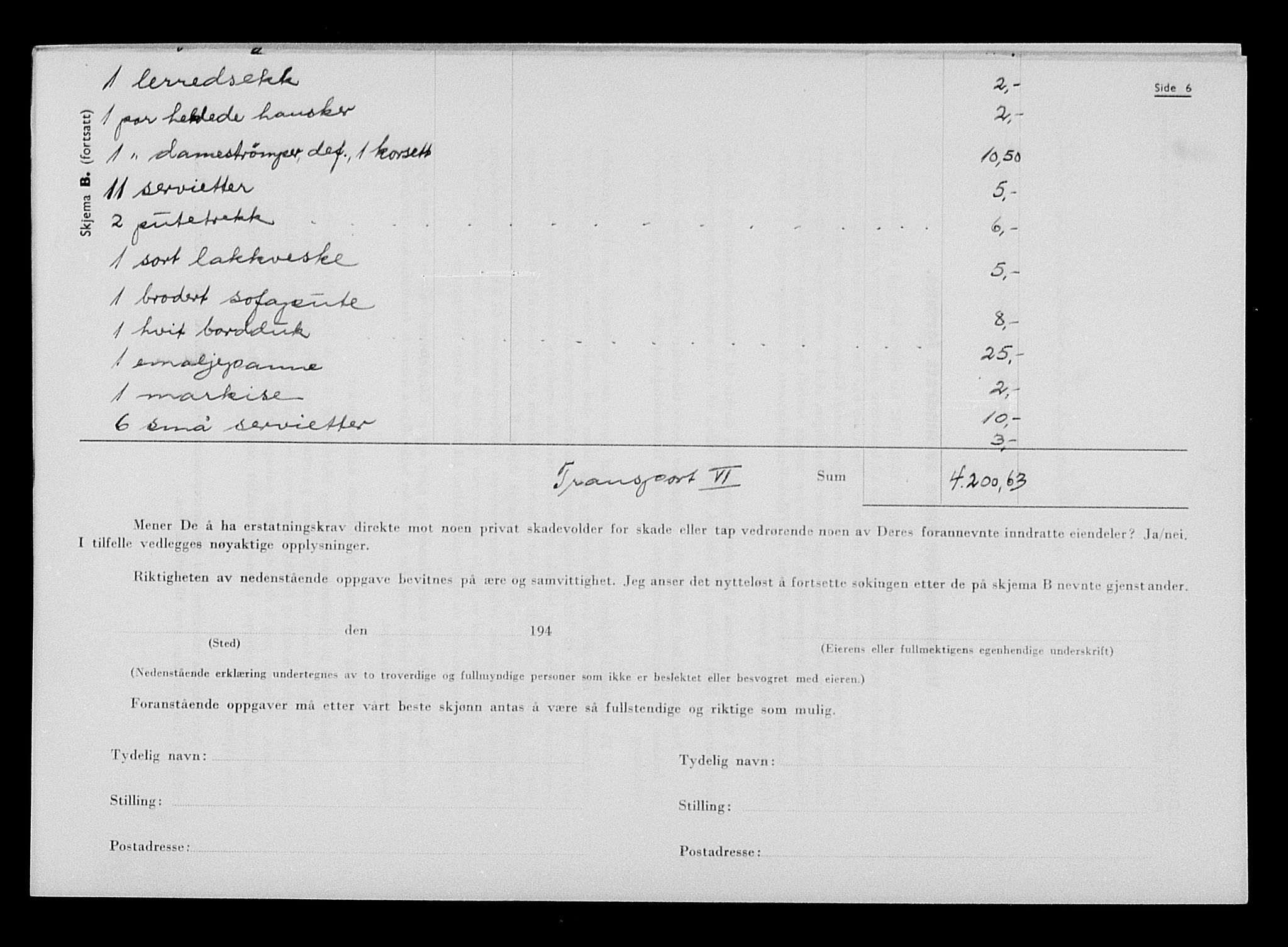 Justisdepartementet, Tilbakeføringskontoret for inndratte formuer, AV/RA-S-1564/H/Hc/Hcd/L1007: --, 1945-1947, p. 509