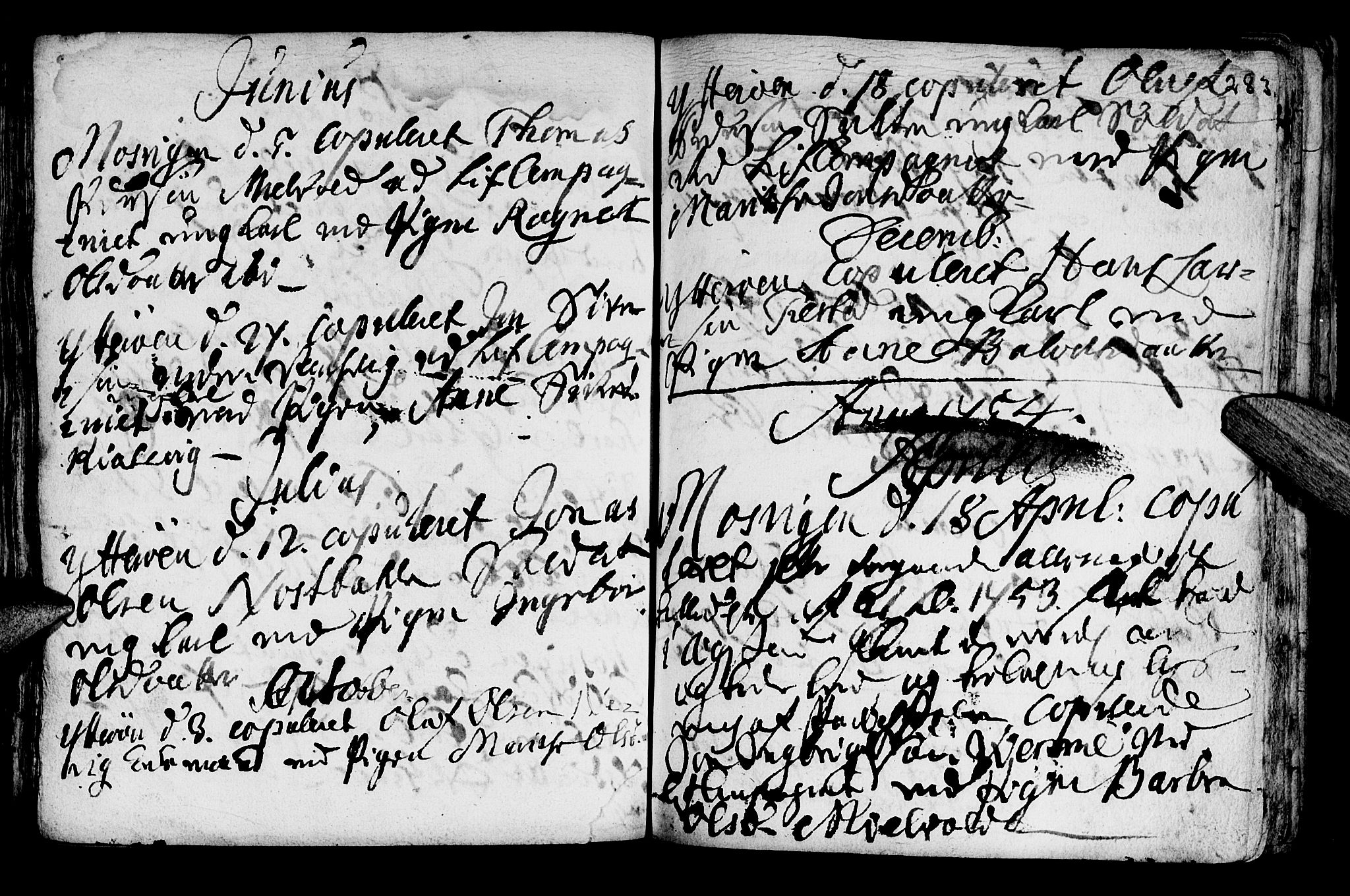 Ministerialprotokoller, klokkerbøker og fødselsregistre - Nord-Trøndelag, SAT/A-1458/722/L0215: Parish register (official) no. 722A02, 1718-1755, p. 283