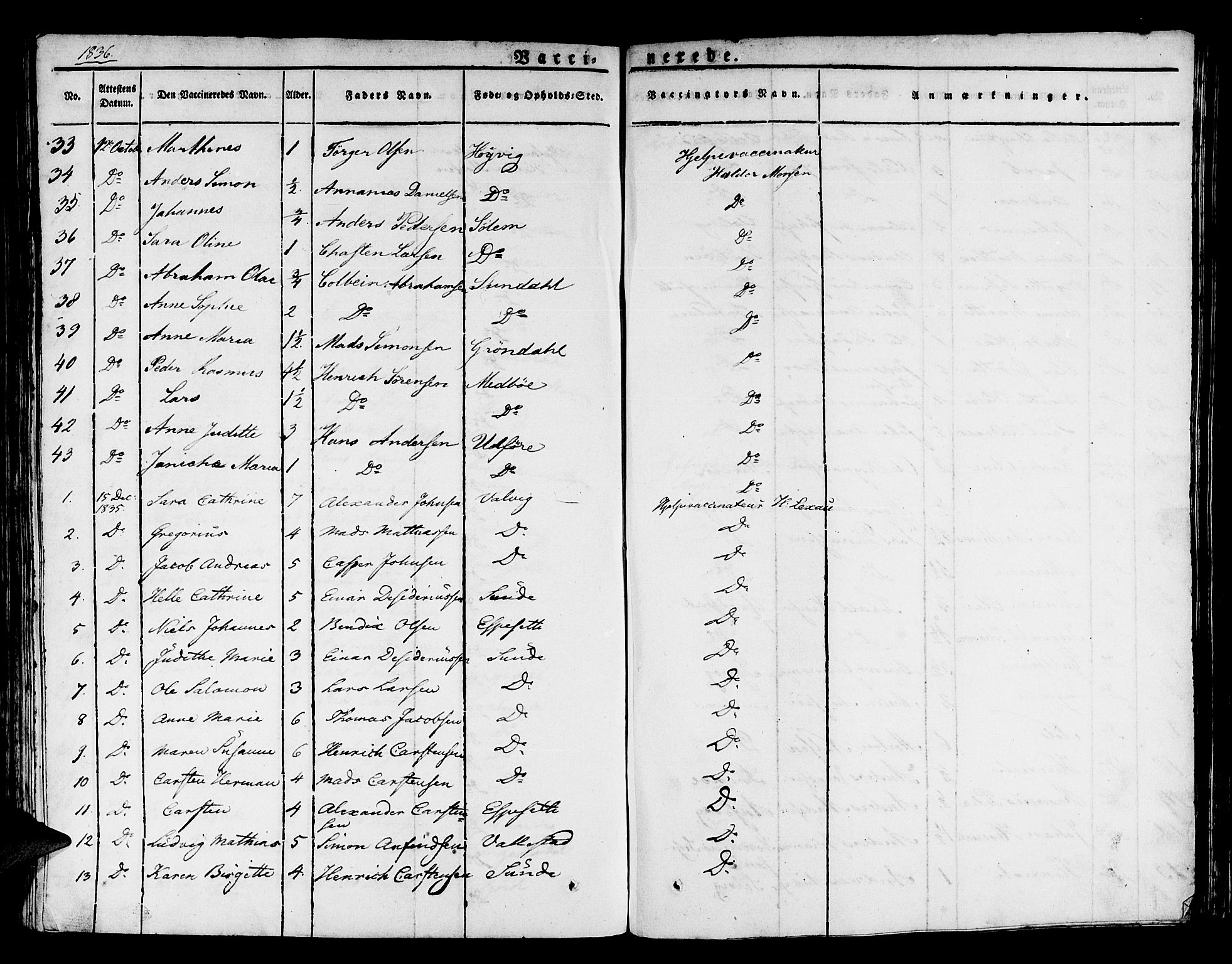 Kinn sokneprestembete, AV/SAB-A-80801/H/Haa/Haaa/L0004/0002: Parish register (official) no. A 4II, 1822-1840, p. 47