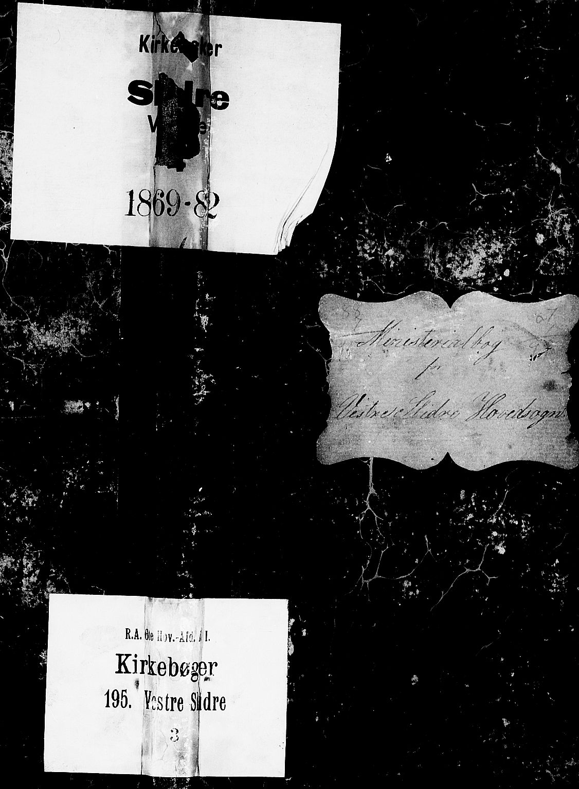Vestre Slidre prestekontor, SAH/PREST-136/H/Ha/Hab/L0001: Parish register (copy) no. 1, 1869-1882
