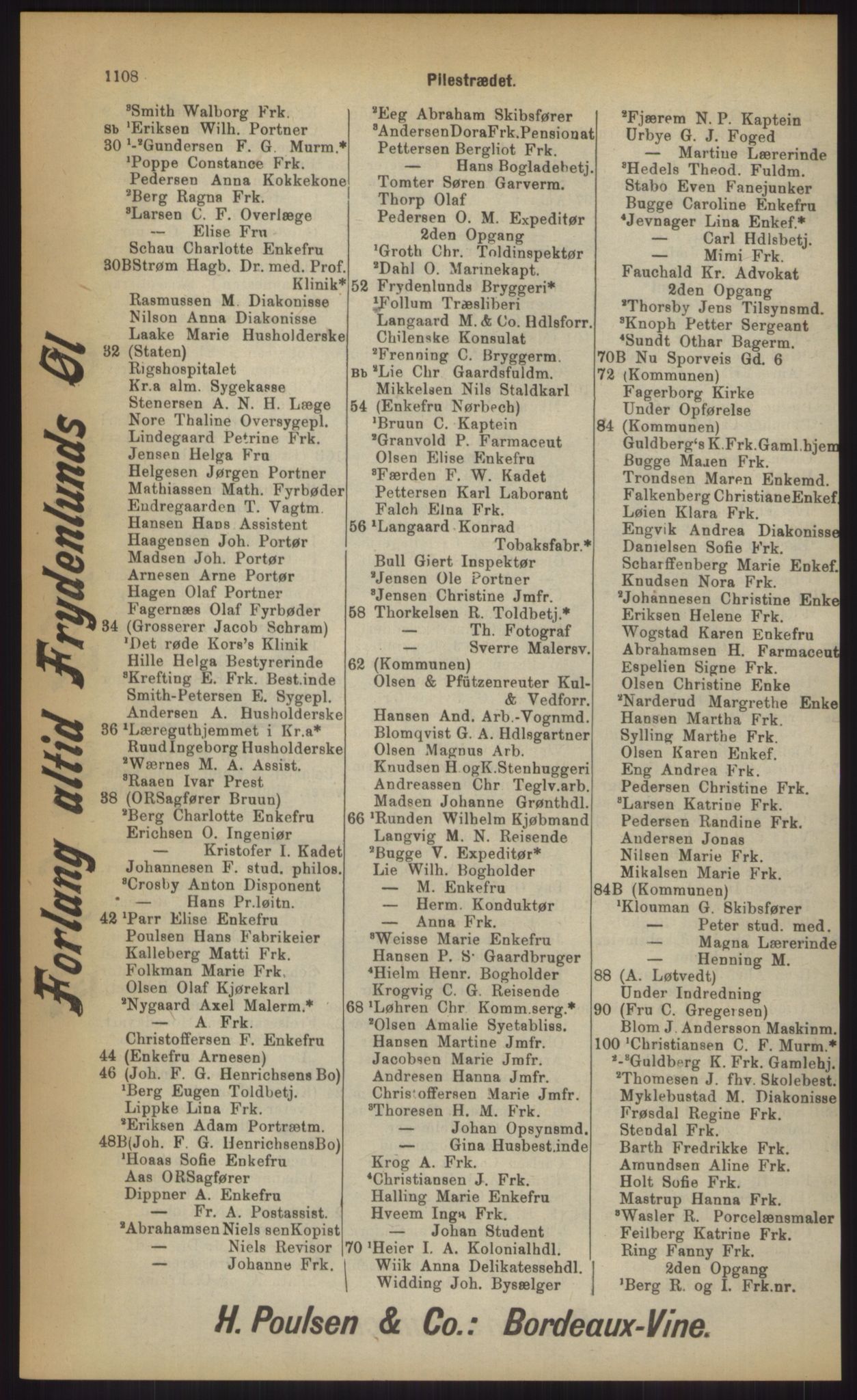 Kristiania/Oslo adressebok, PUBL/-, 1903, p. 1108