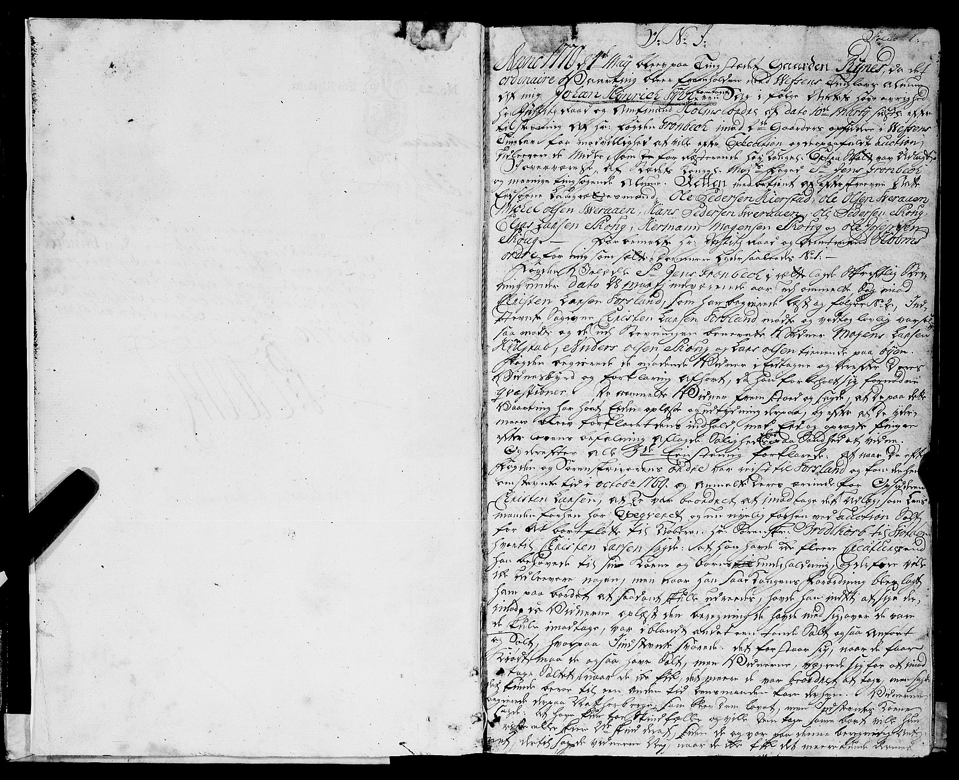 Helgeland sorenskriveri, SAT/A-0004/1/1A/L0023: Tingbok 19A, 1770-1772, p. 0b-1a