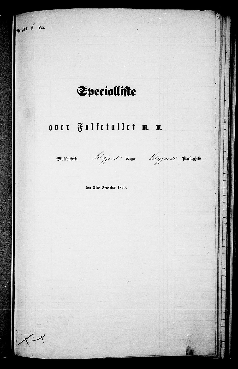 RA, 1865 census for Seljord, 1865, p. 87