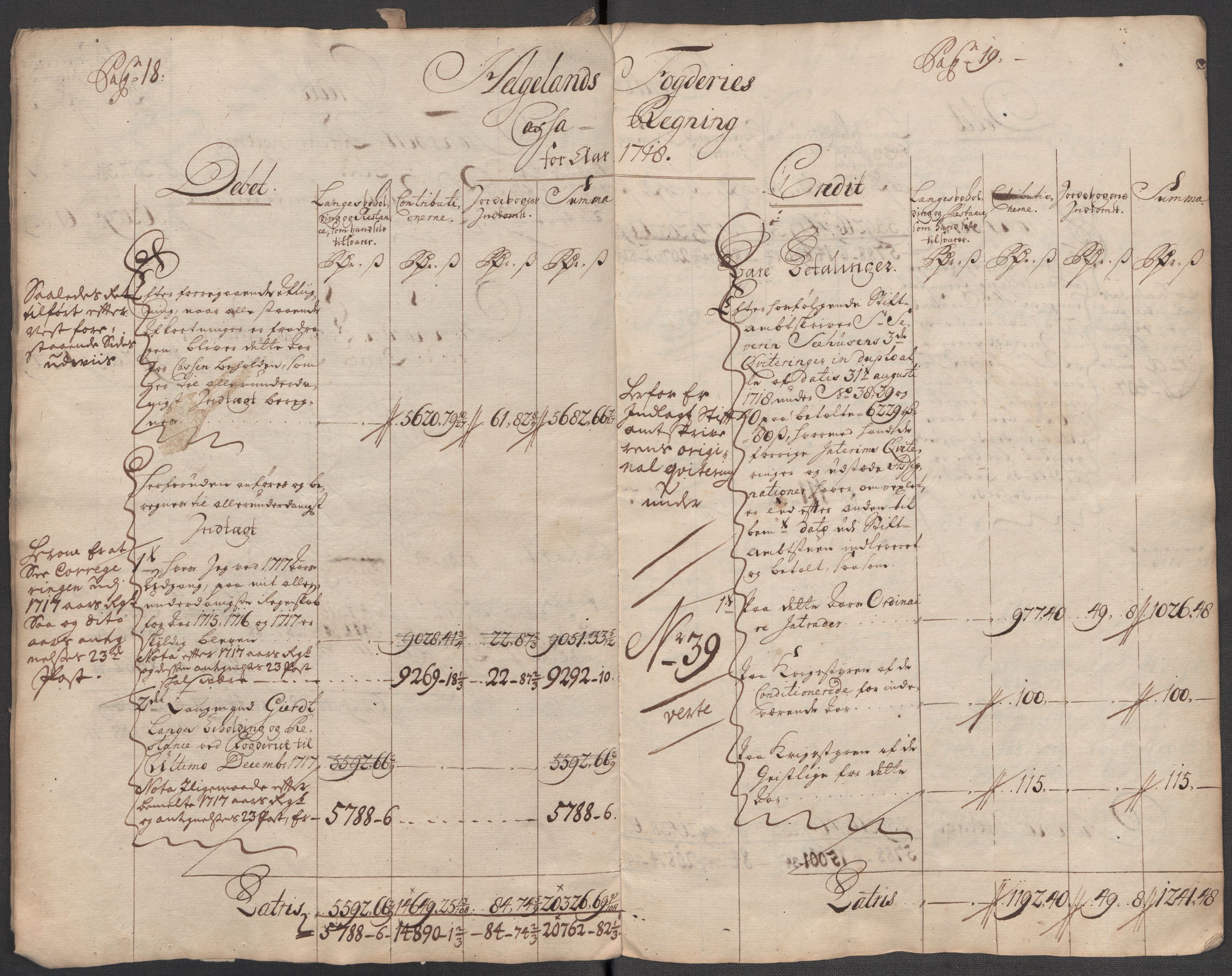 Rentekammeret inntil 1814, Reviderte regnskaper, Fogderegnskap, RA/EA-4092/R65/L4516: Fogderegnskap Helgeland, 1718, p. 12