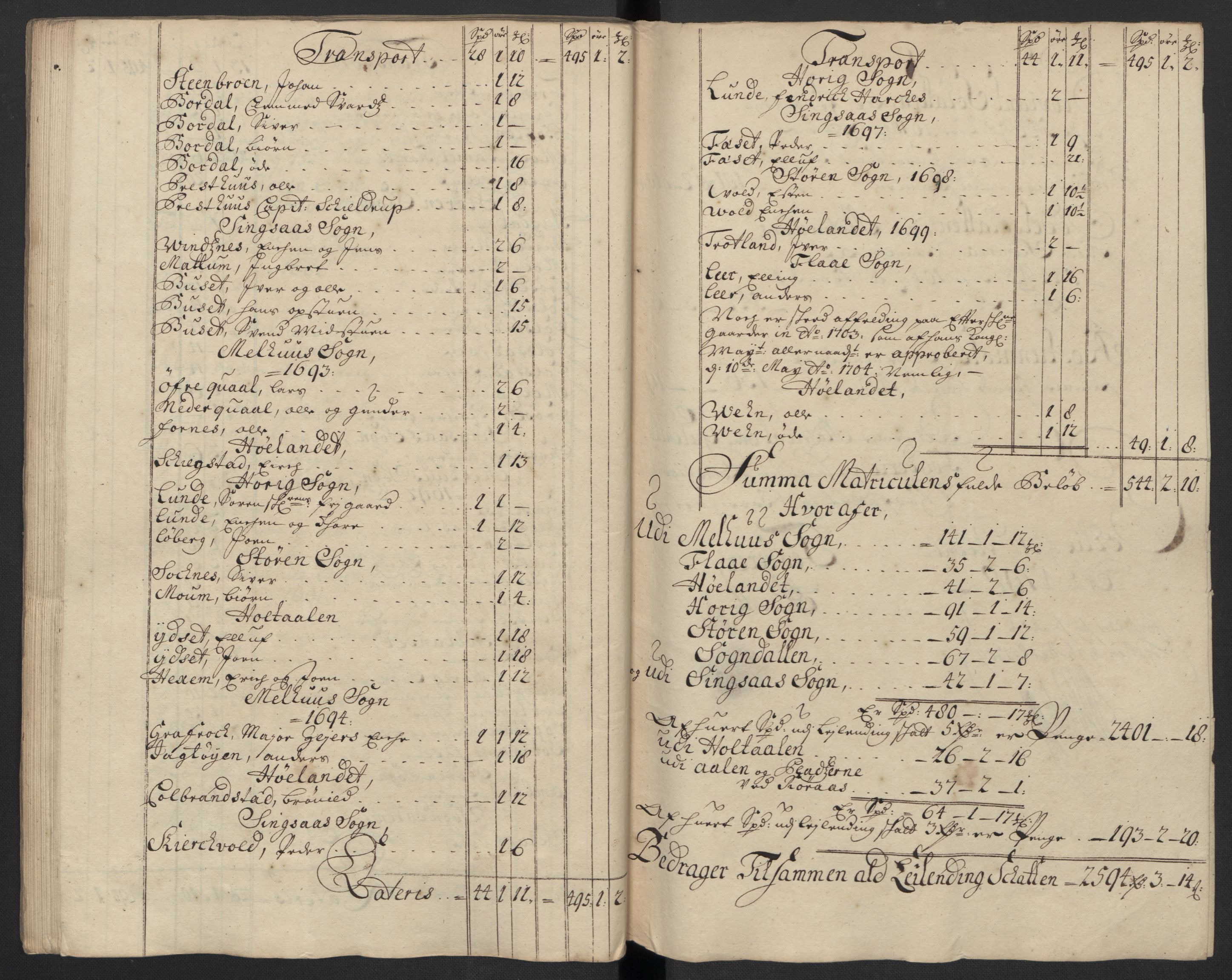 Rentekammeret inntil 1814, Reviderte regnskaper, Fogderegnskap, RA/EA-4092/R60/L3958: Fogderegnskap Orkdal og Gauldal, 1708, p. 153