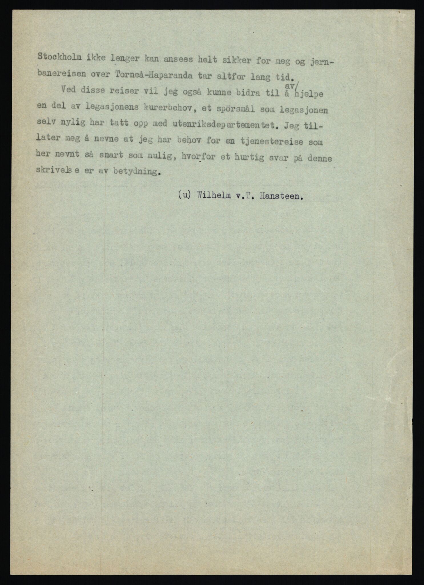 Forsvaret, Forsvarets krigshistoriske avdeling, RA/RAFA-2017/Y/Ya/L0006: II-C-11-11,2 - Utenriksdepartementet.  Legasjonen i Helsingfors., 1940-1946, p. 202