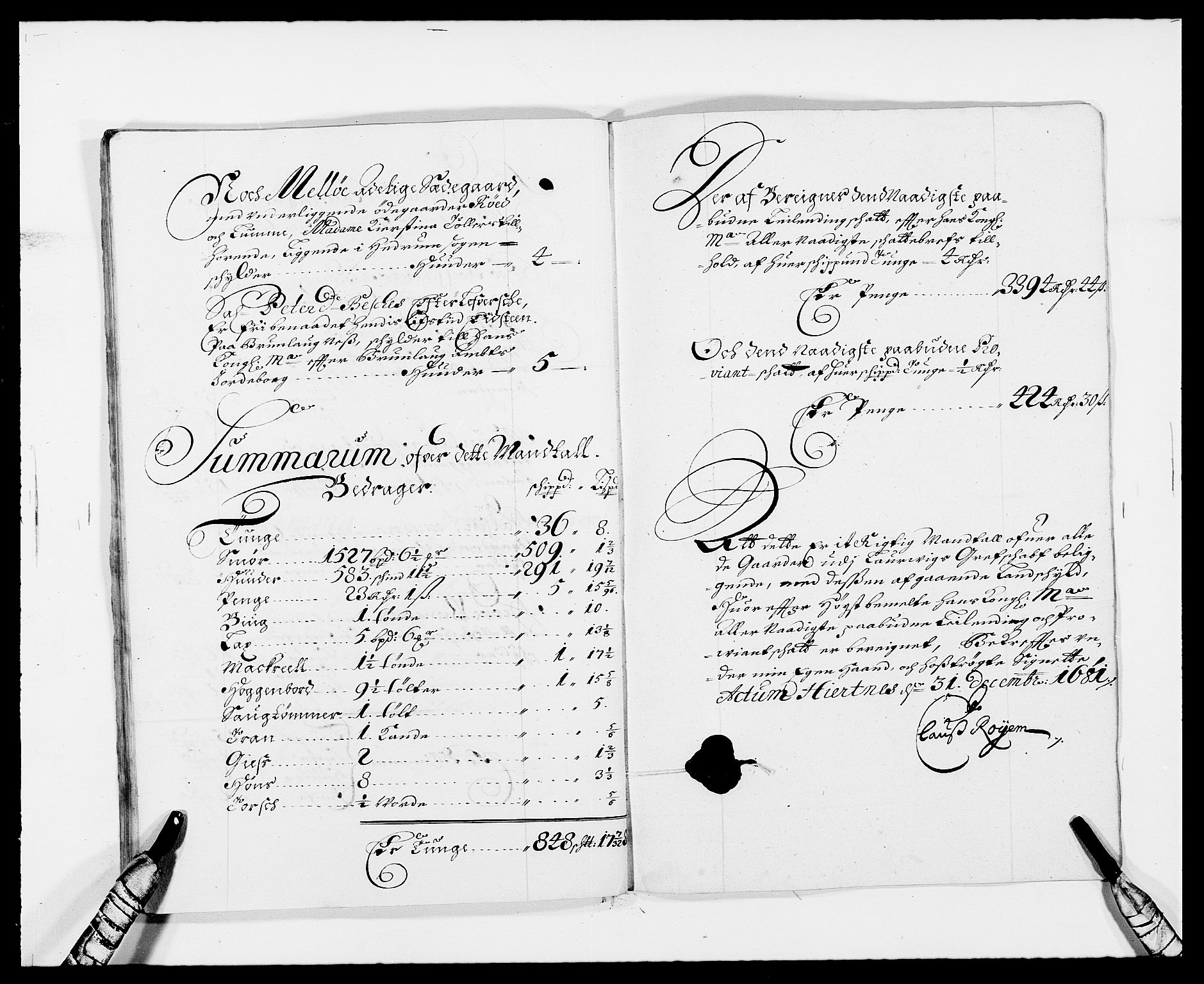 Rentekammeret inntil 1814, Reviderte regnskaper, Fogderegnskap, RA/EA-4092/R33/L1969: Fogderegnskap Larvik grevskap, 1675-1687, p. 36