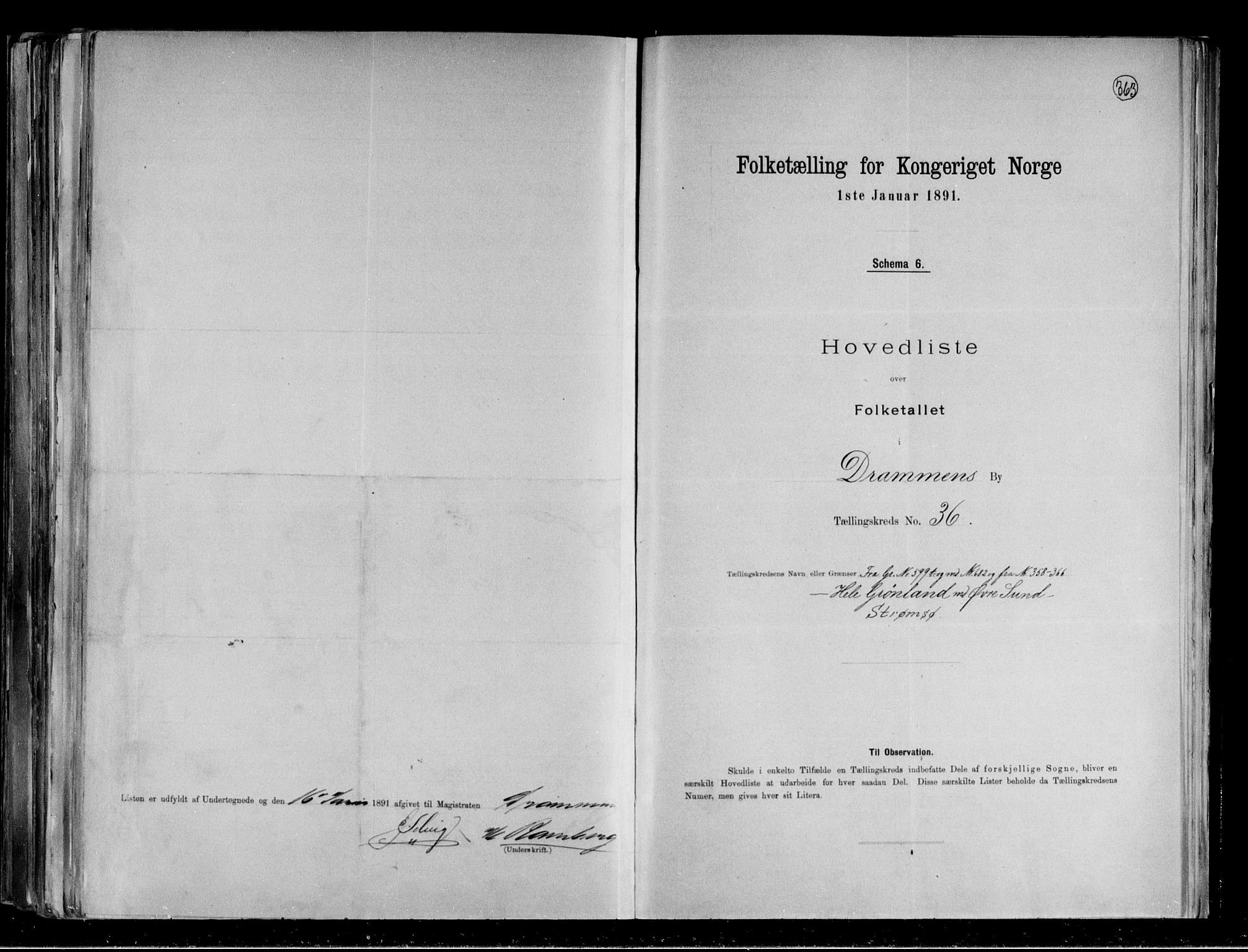 RA, 1891 census for 0602 Drammen, 1891, p. 78