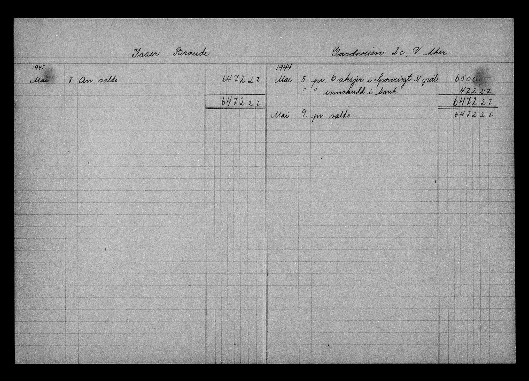 Justisdepartementet, Tilbakeføringskontoret for inndratte formuer, AV/RA-S-1564/H/Hc/Hcc/L0928: --, 1945-1947, p. 22