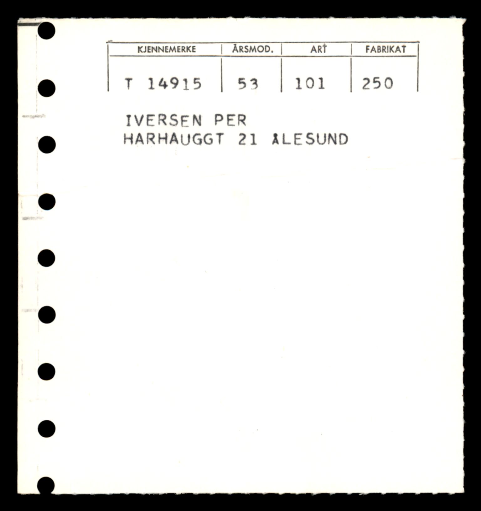 Møre og Romsdal vegkontor - Ålesund trafikkstasjon, AV/SAT-A-4099/F/Fe/L0049: Registreringskort for kjøretøy T 14864 - T 18613, 1927-1998, p. 1183