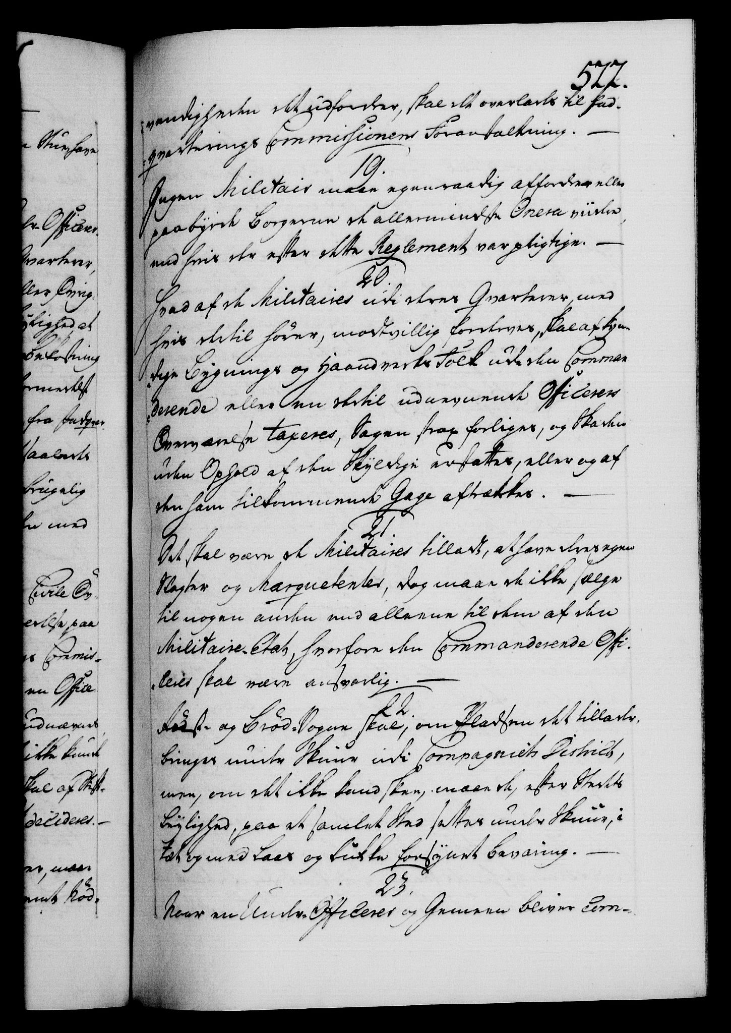 Danske Kanselli 1572-1799, AV/RA-EA-3023/F/Fc/Fca/Fcaa/L0043: Norske registre, 1766-1768, p. 522a