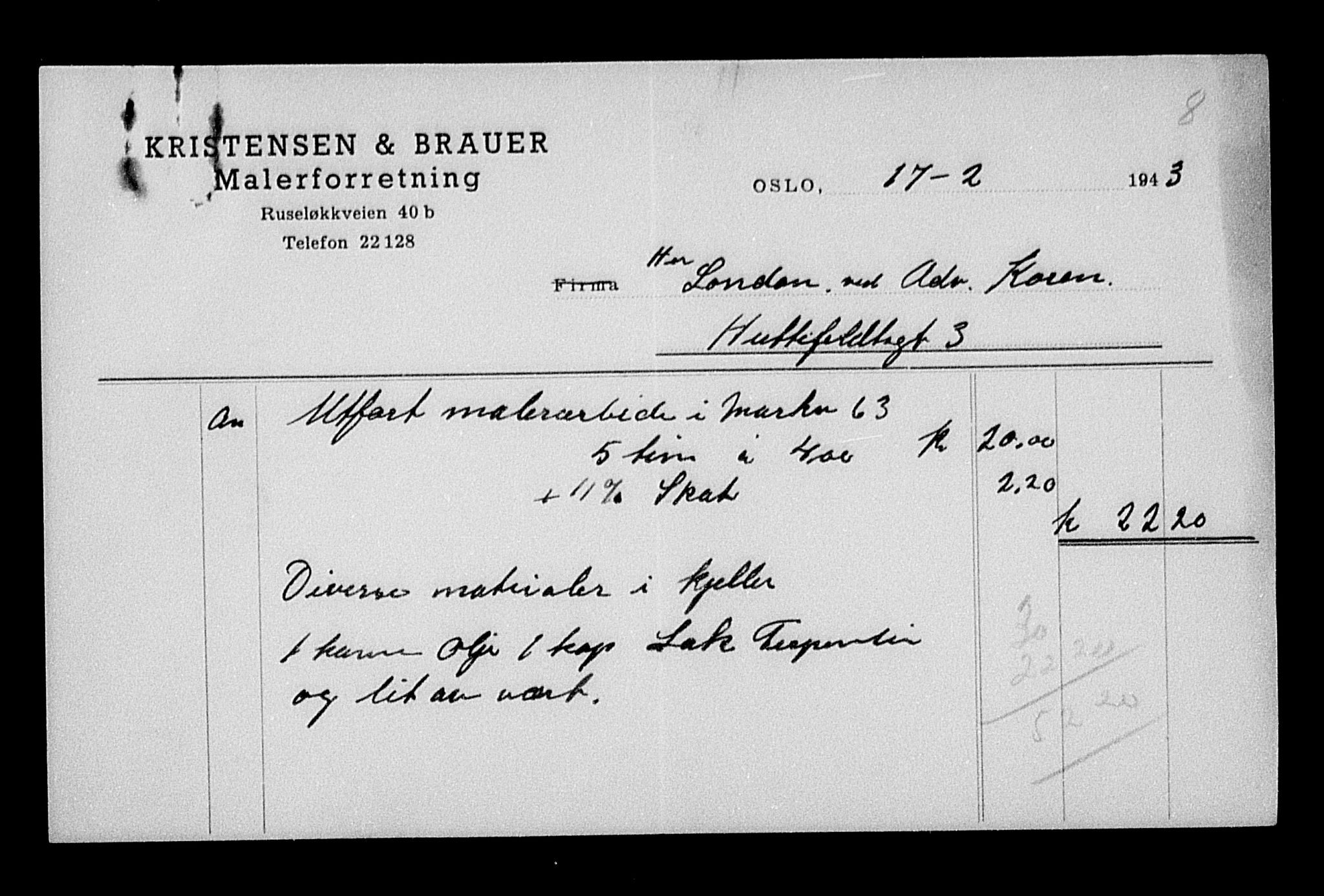 Justisdepartementet, Tilbakeføringskontoret for inndratte formuer, AV/RA-S-1564/H/Hc/Hcc/L0960: --, 1945-1947, p. 295