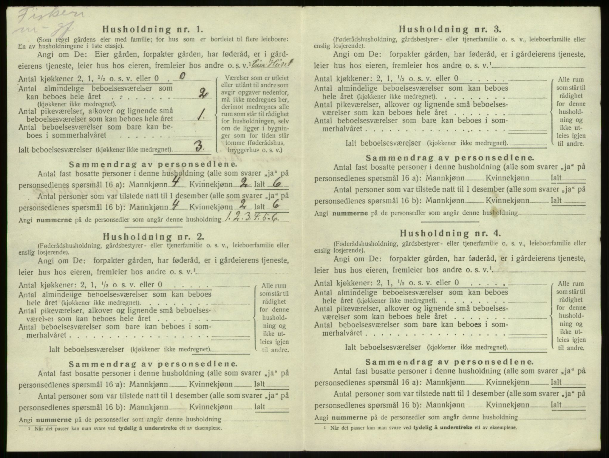 SAB, 1920 census for Kinn, 1920, p. 1562