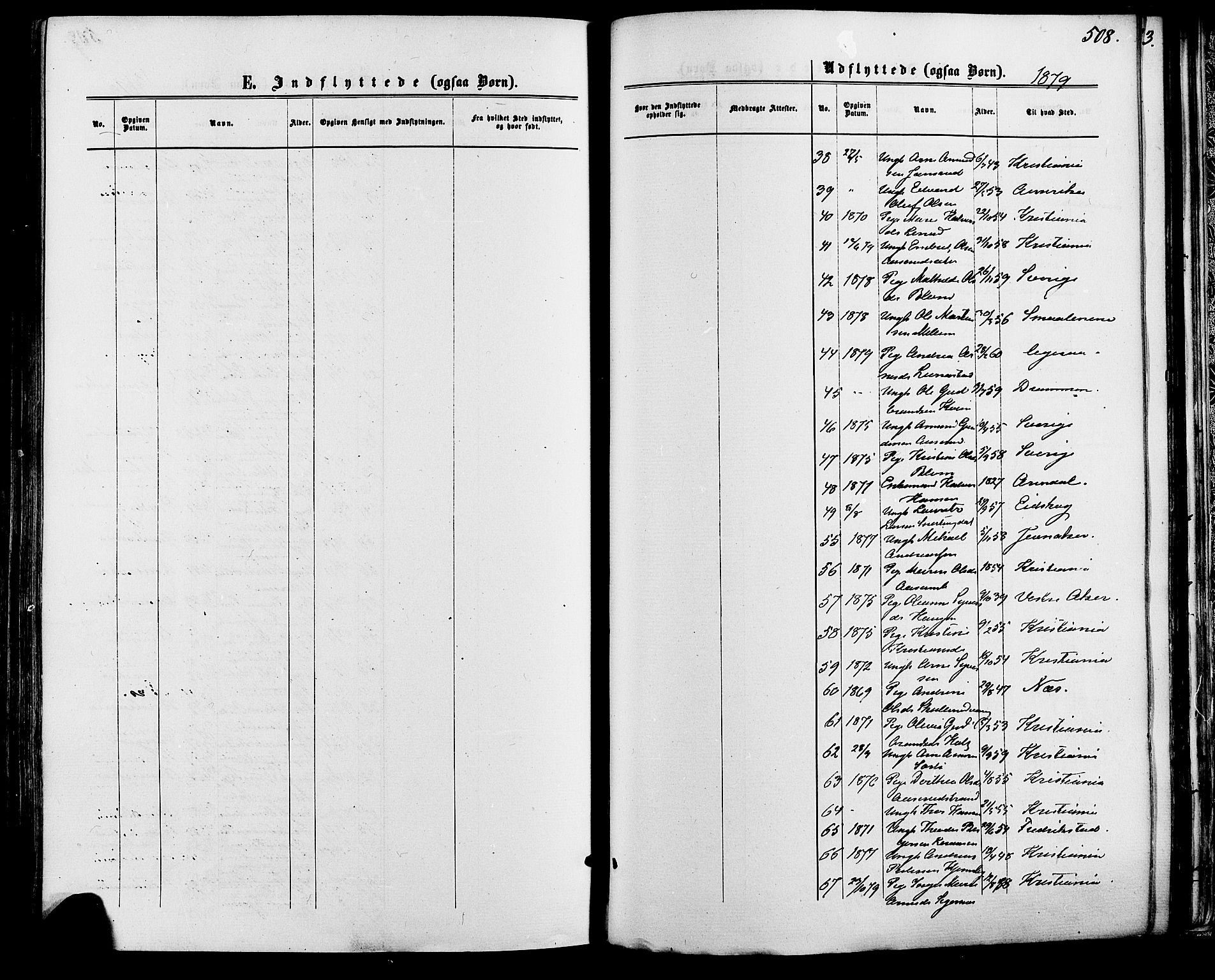 Vinger prestekontor, SAH/PREST-024/H/Ha/Haa/L0012: Parish register (official) no. 12, 1871-1880, p. 508