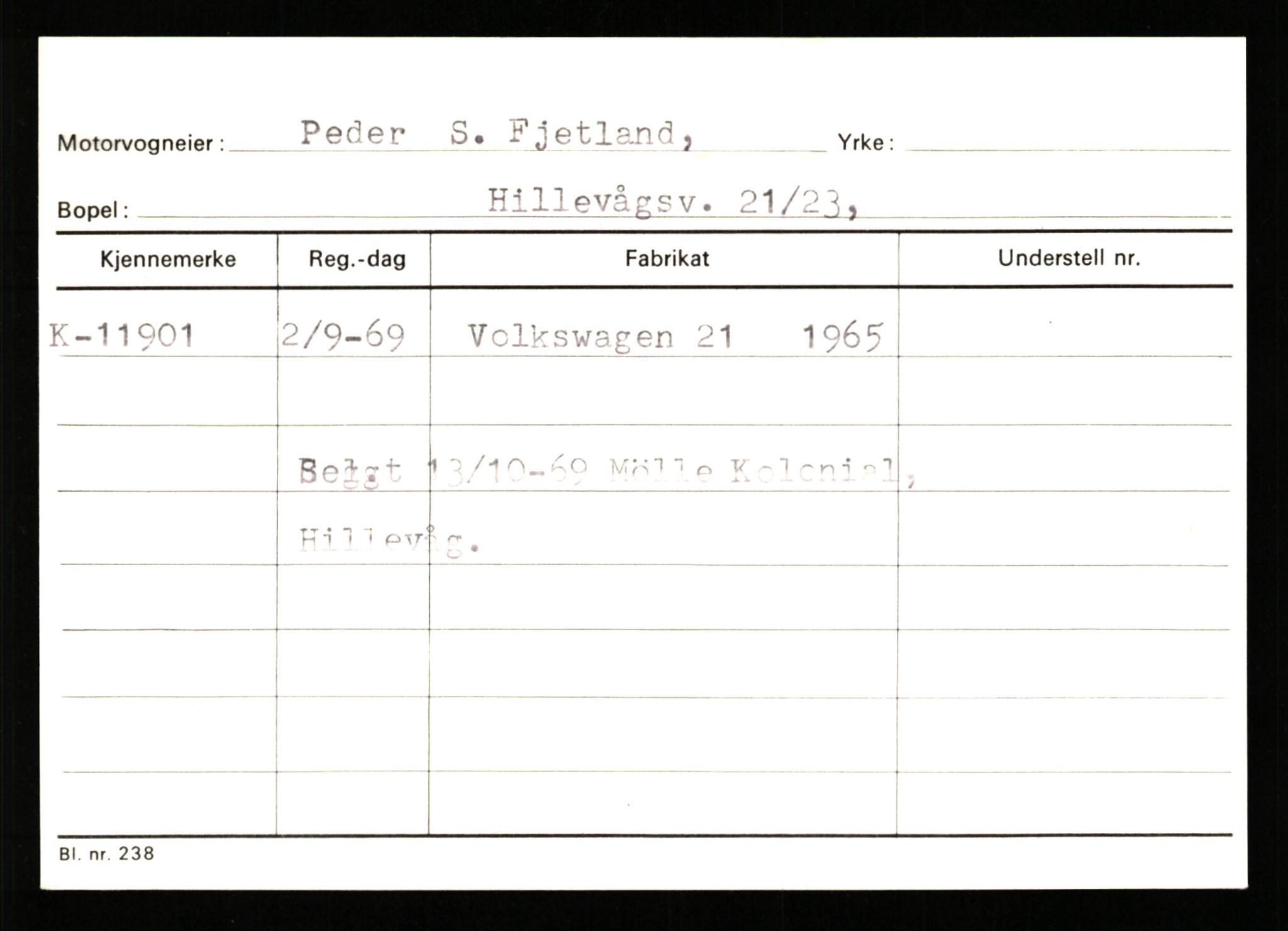 Stavanger trafikkstasjon, AV/SAST-A-101942/0/G/L0003: Registreringsnummer: 10466 - 15496, 1930-1971, p. 1397