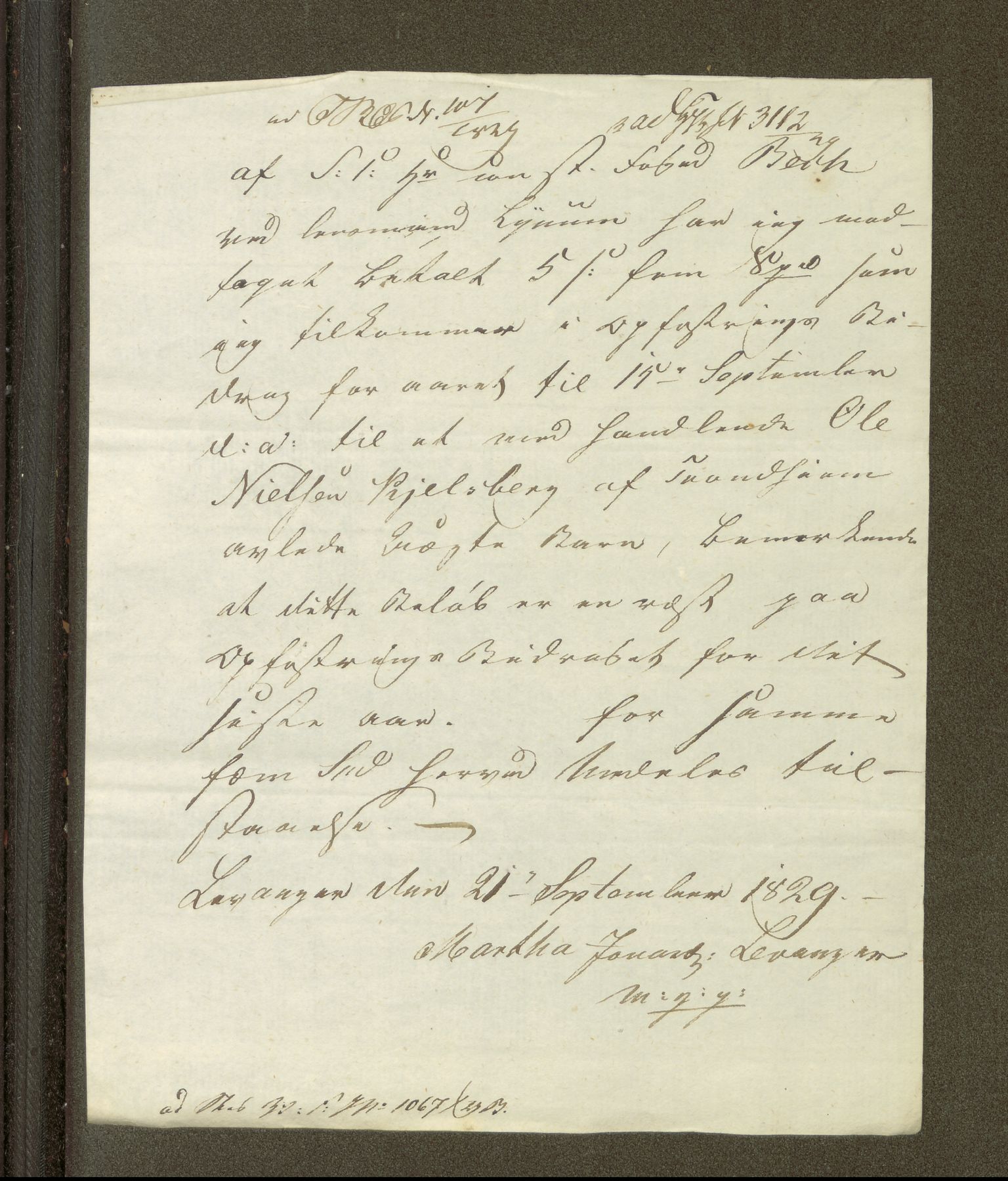 Trondheim byfogd, AV/SAT-A-0003/1/7/7Ca/L0008: Journalsaker, 1829-1831, p. 294