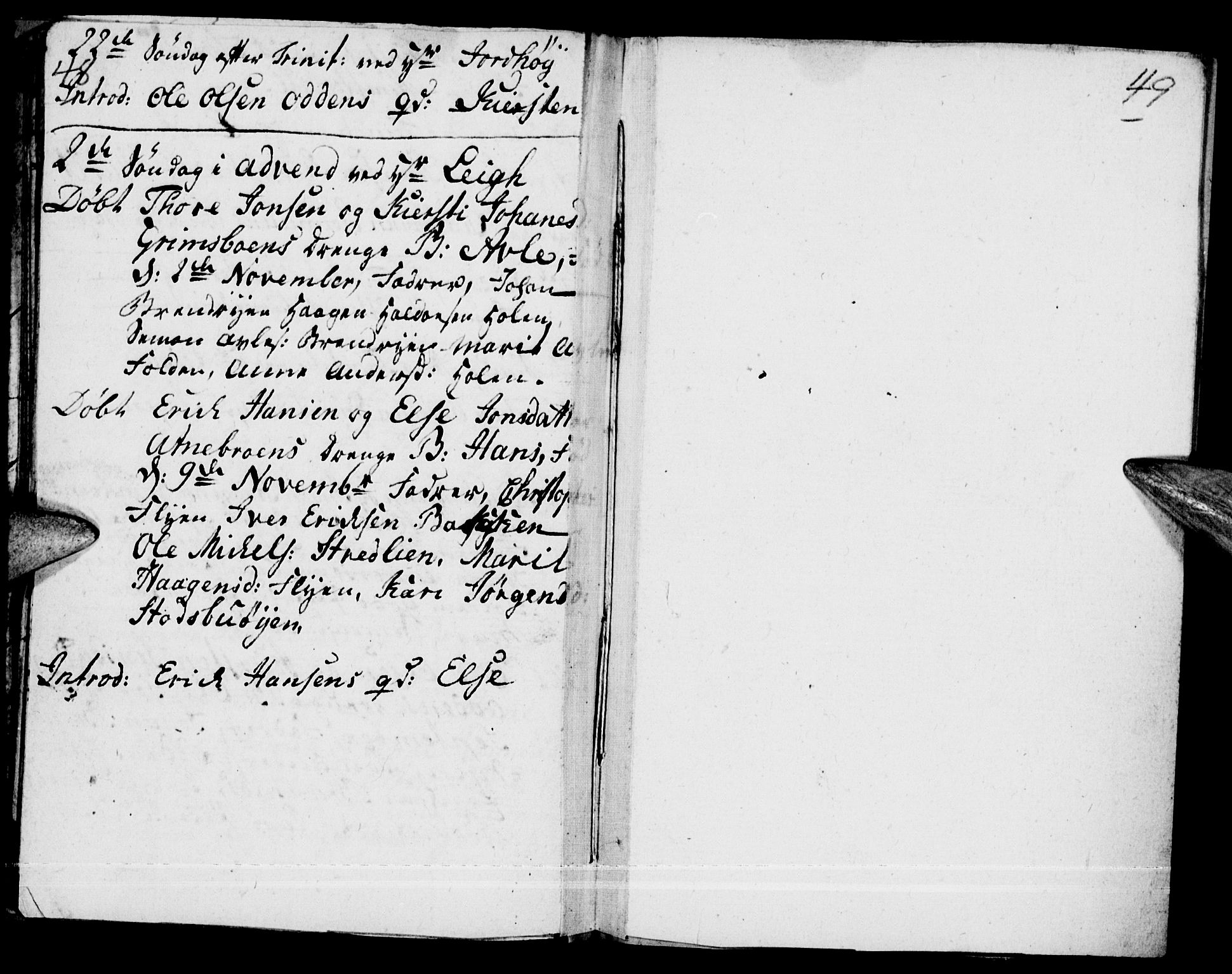 Tynset prestekontor, SAH/PREST-058/H/Ha/Haa/L0011: Parish register (official) no. 11, 1779-1790, p. 48-49