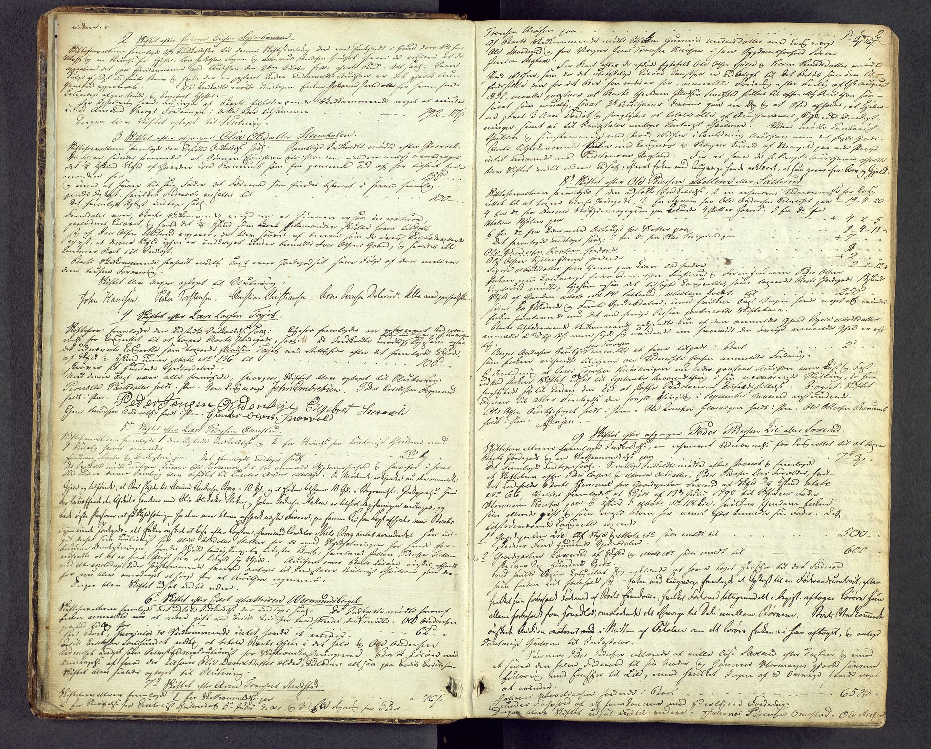 Solør og Odalen sorenskriveri, AV/SAH-TING-026/J/Jc/L0009: Skifteforhandlingsprotokoll - Hof, 1834-1843, p. 1b-2a