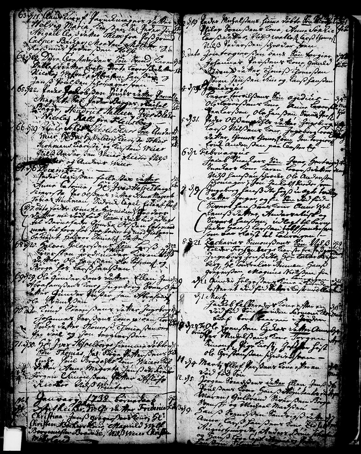 Skien kirkebøker, SAKO/A-302/F/Fa/L0002: Parish register (official) no. 2, 1716-1757, p. 122