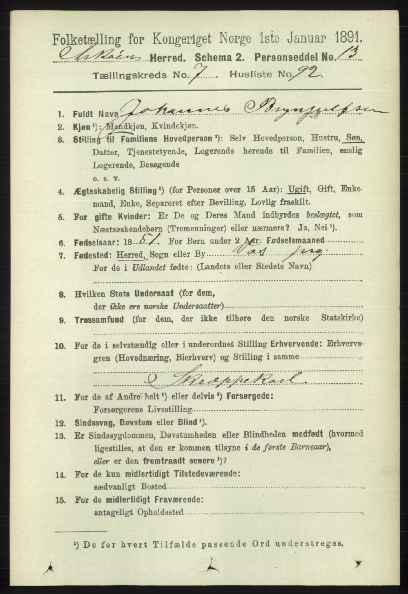 RA, 1891 census for 1247 Askøy, 1891, p. 5127