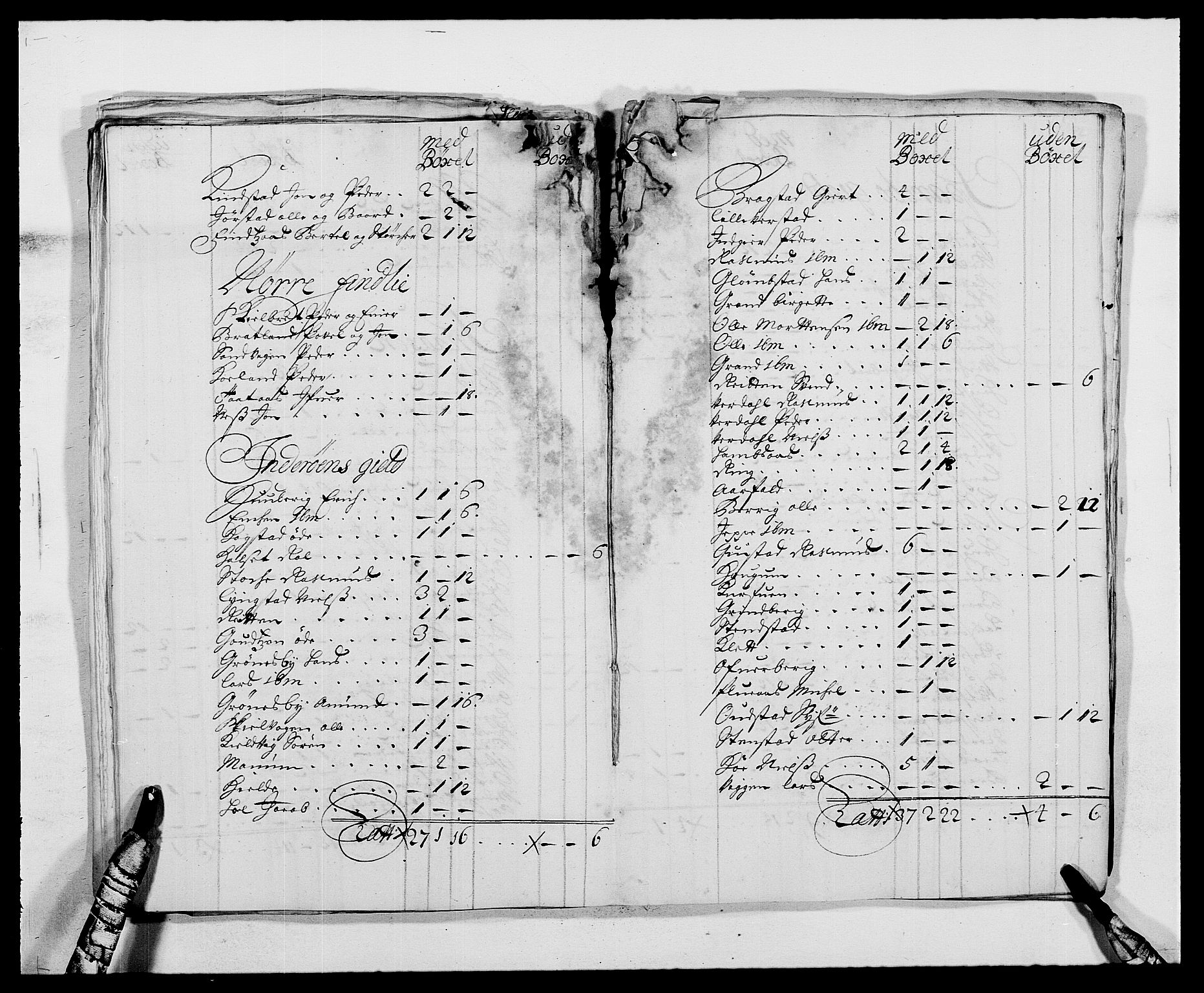Rentekammeret inntil 1814, Reviderte regnskaper, Fogderegnskap, RA/EA-4092/R63/L4307: Fogderegnskap Inderøy, 1690-1691, p. 151
