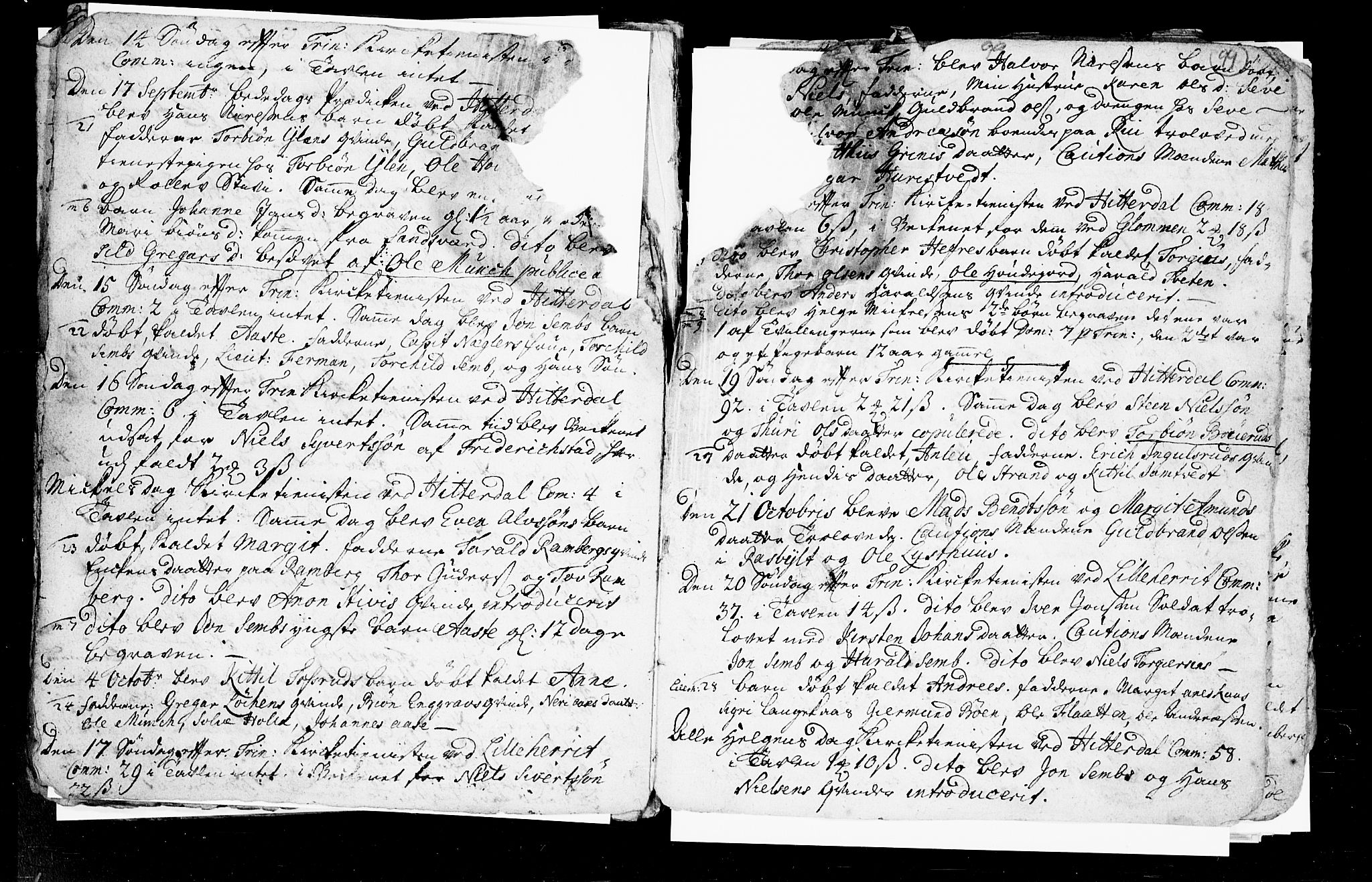 Heddal kirkebøker, AV/SAKO-A-268/F/Fa/L0002: Parish register (official) no. I 2, 1699-1722, p. 99