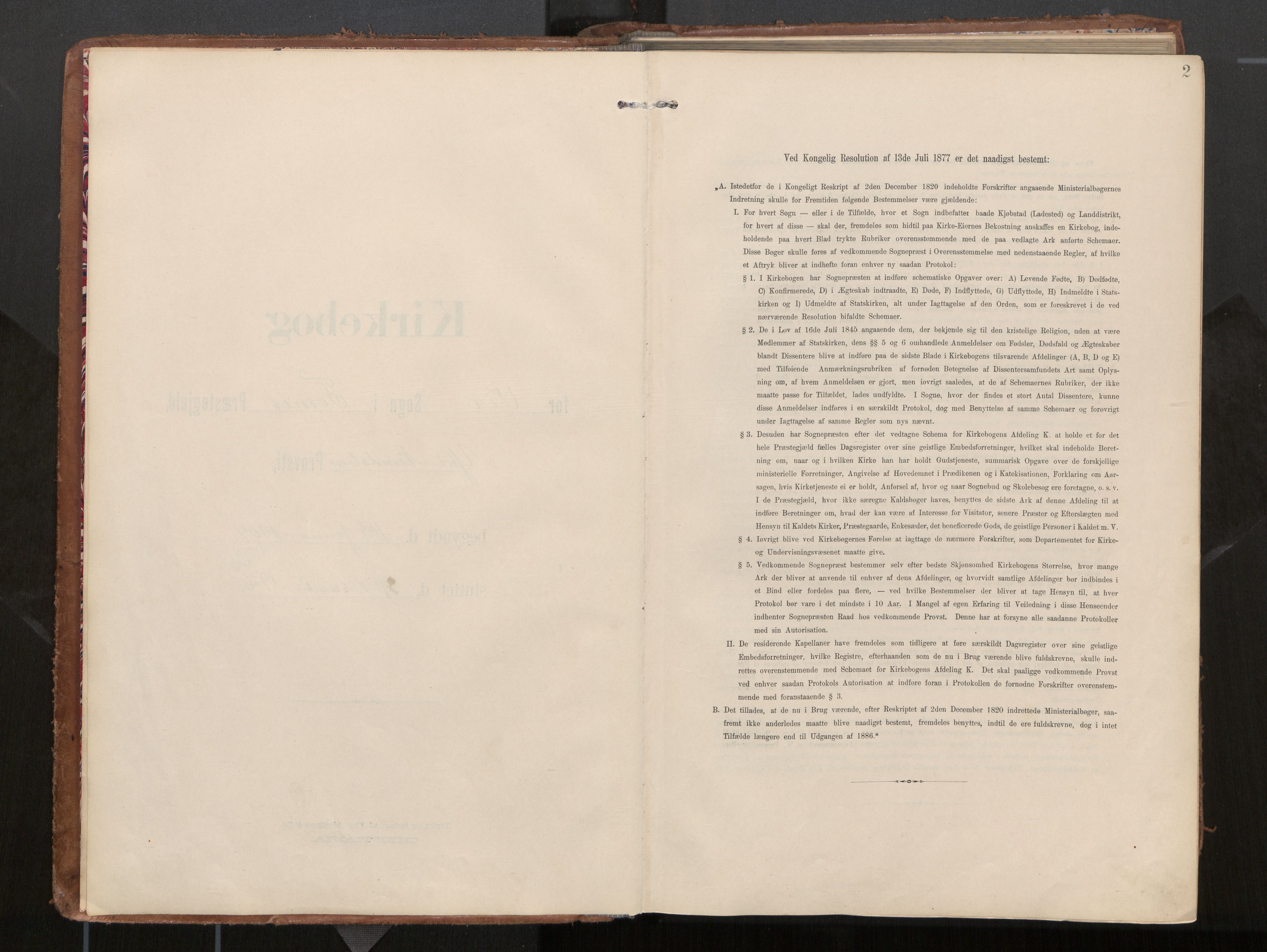 Ministerialprotokoller, klokkerbøker og fødselsregistre - Nord-Trøndelag, AV/SAT-A-1458/774/L0629: Parish register (official), 1904-1926, p. 2