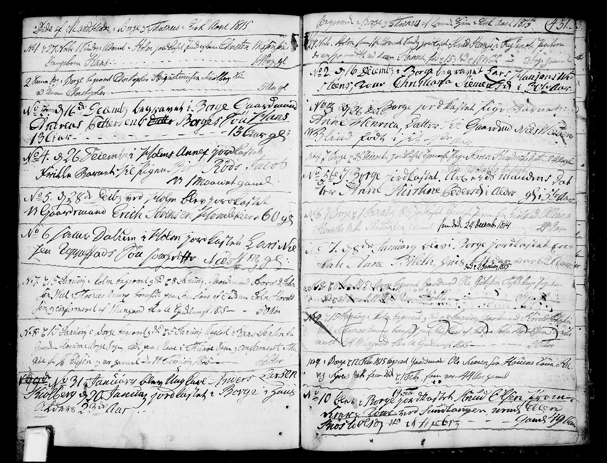 Borge prestekontor Kirkebøker, AV/SAO-A-10903/F/Fa/L0002: Parish register (official) no. I 2, 1791-1817, p. 431