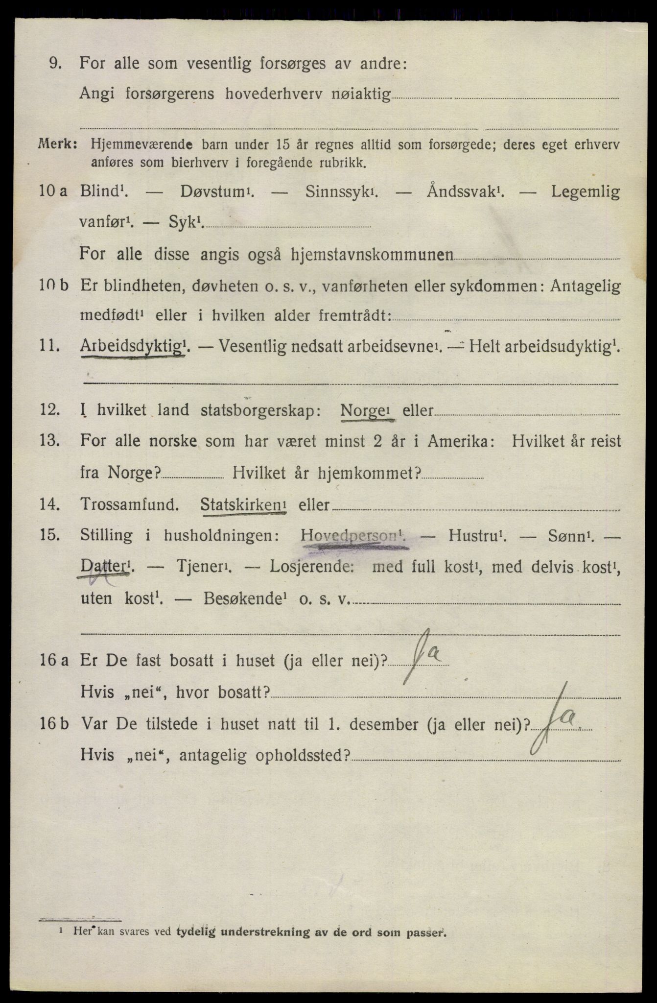 SAKO, 1920 census for Hovin, 1920, p. 1740