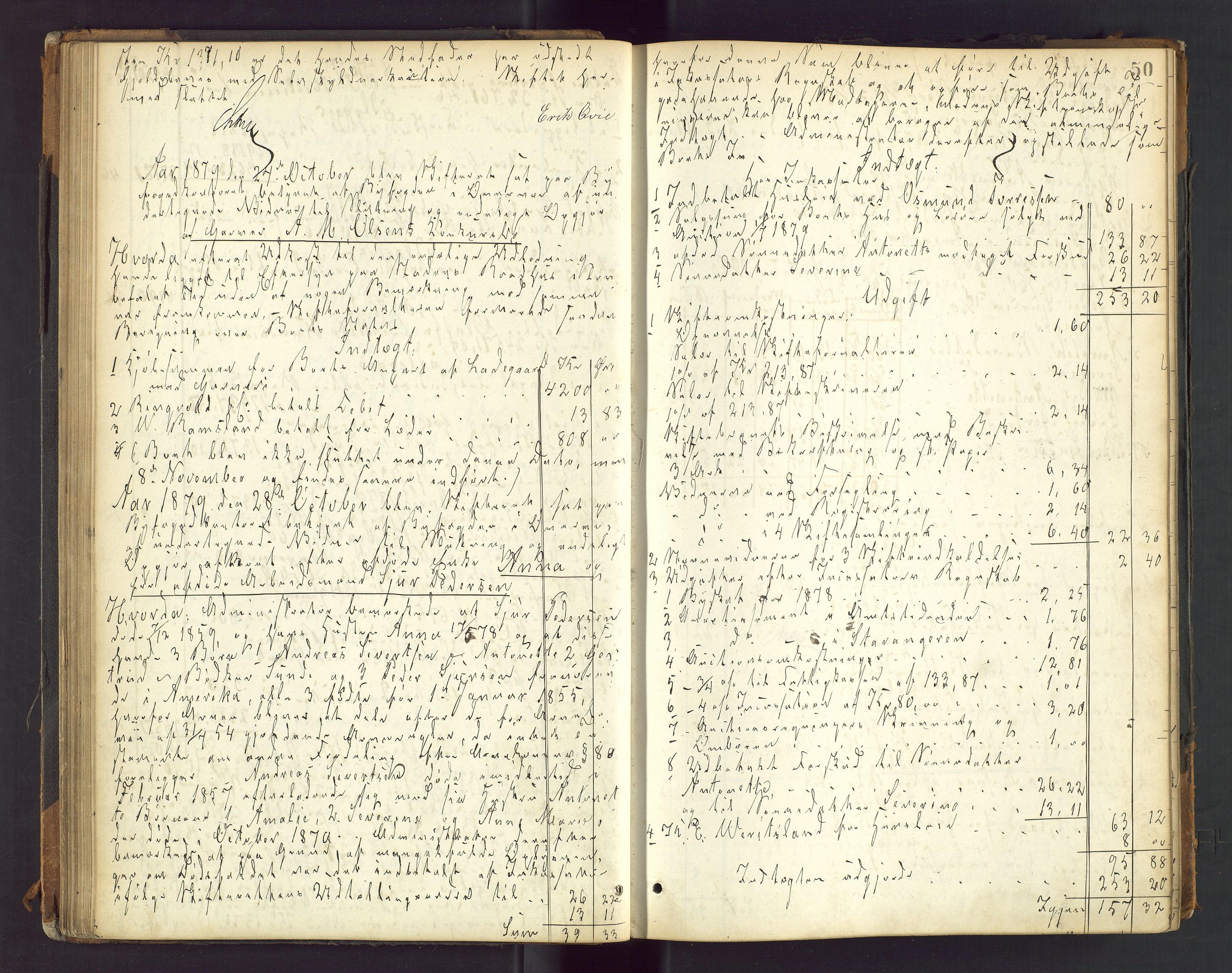 Stavanger byfogd, AV/SAST-A-101408/001/5/50/503BD/L0003: Skifteutlodningsprotokoll, 1878-1885, p. 50